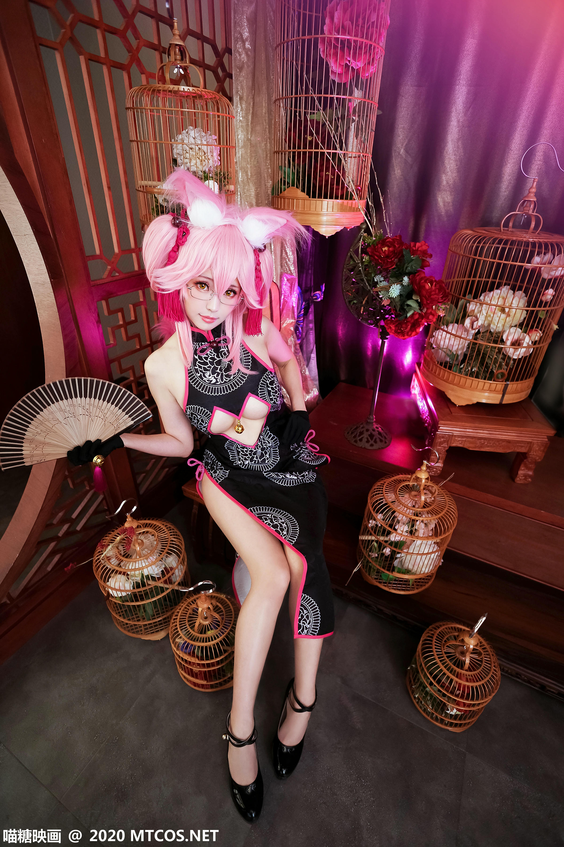 [喵糖映画] HML.024 玉藻狐旗袍[33P／558MB]_第2集