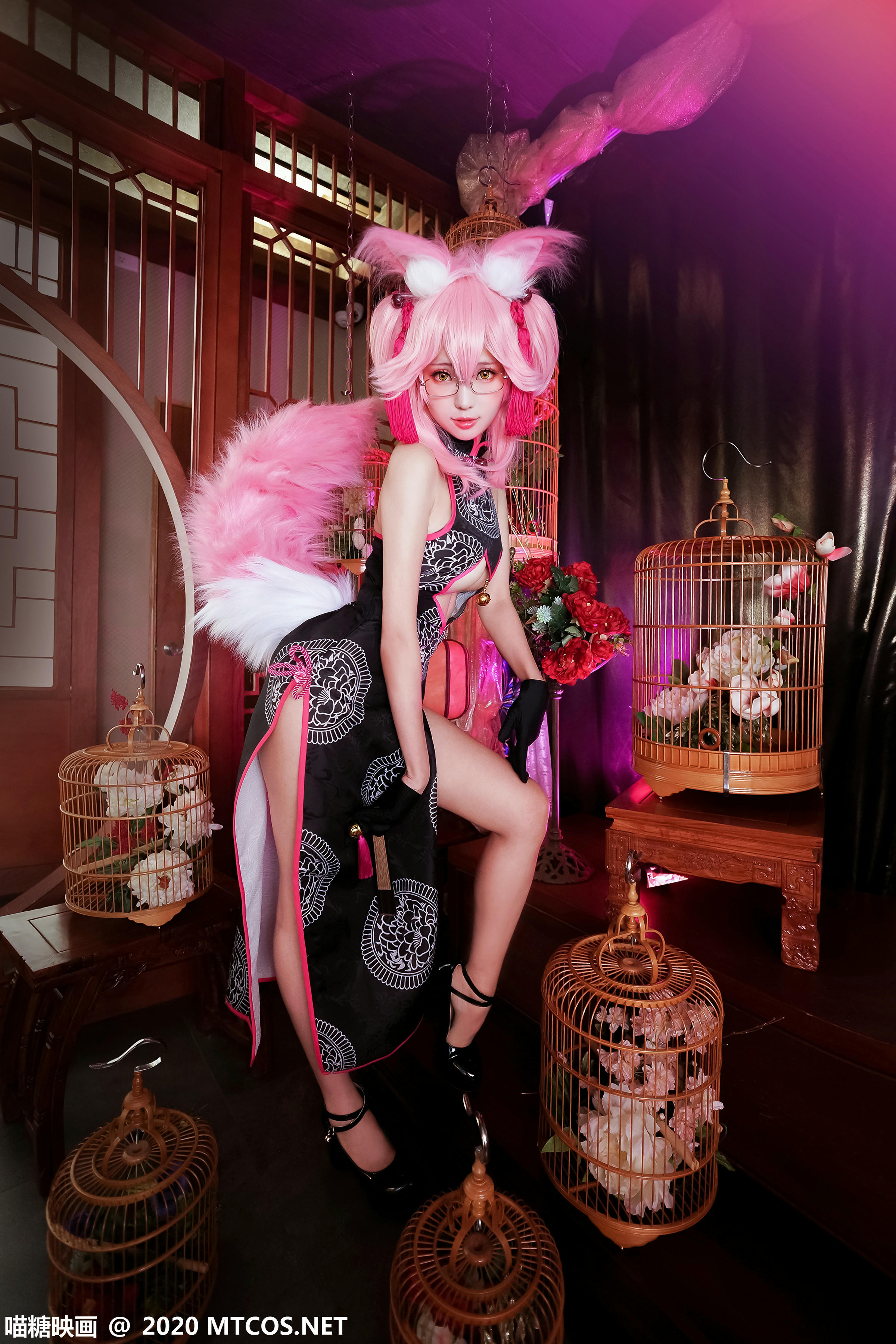 [喵糖映画] HML.024 玉藻狐旗袍[33P／558MB]_第2集