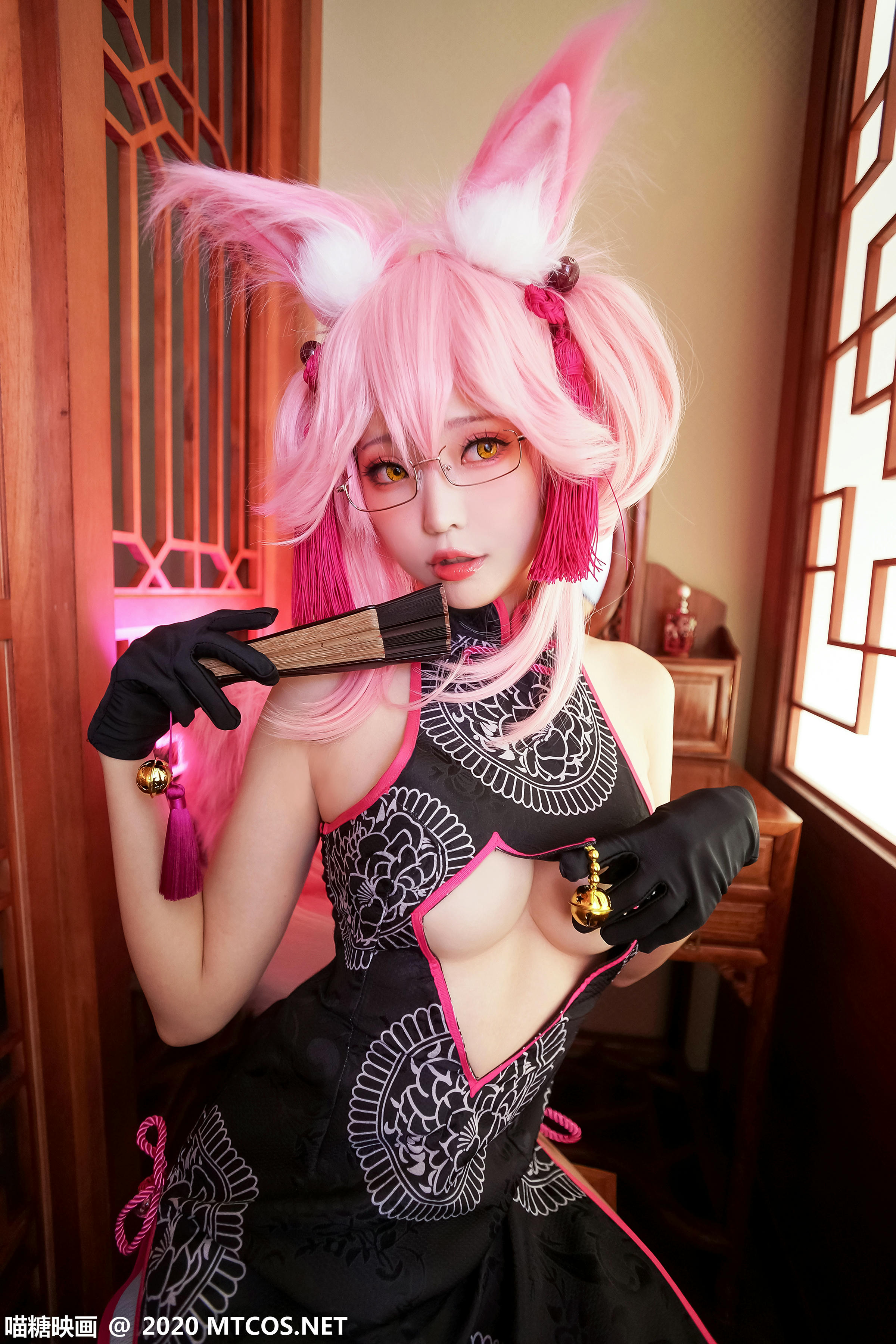 [喵糖映画] HML.024 玉藻狐旗袍[33P／558MB]_第1集