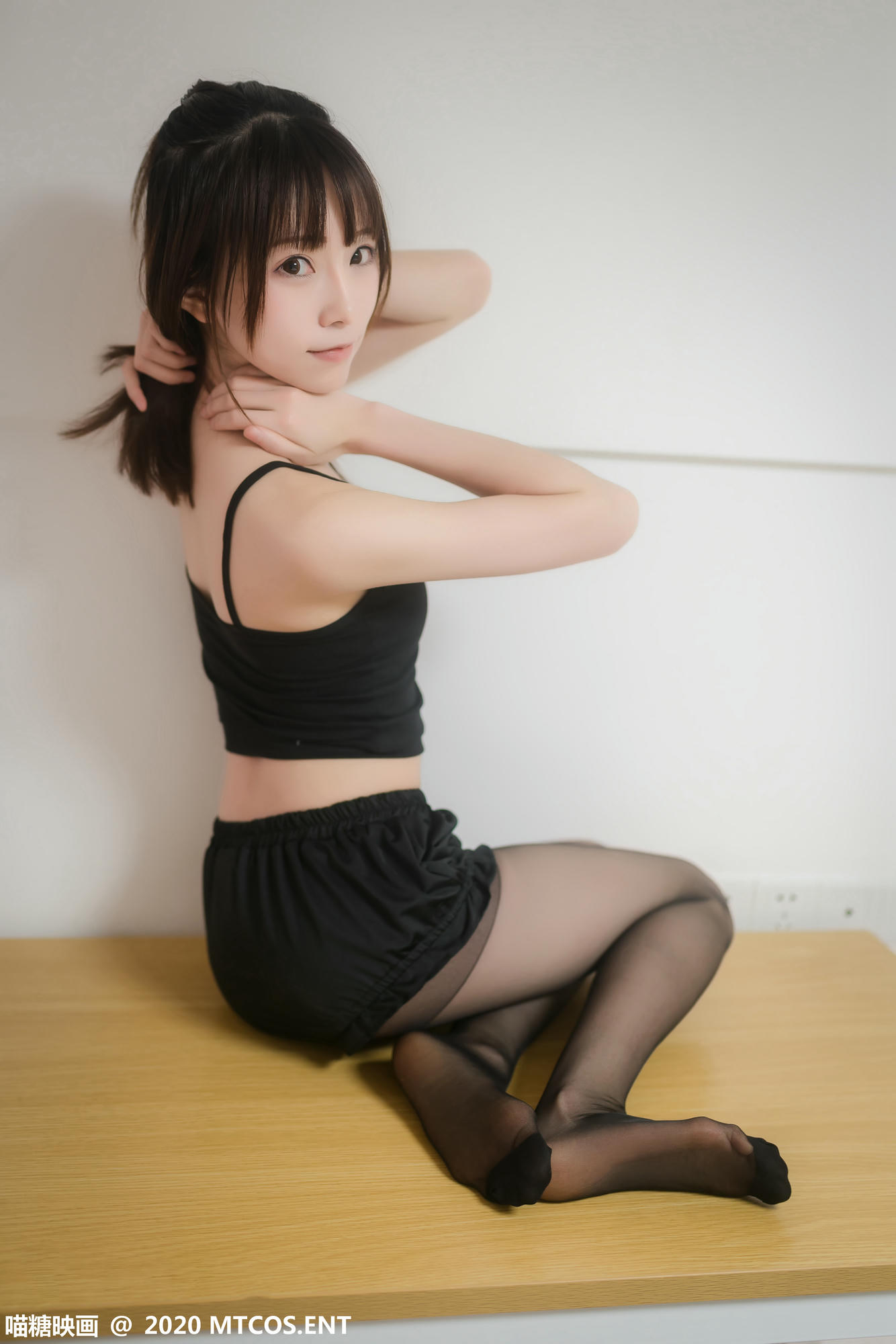 [喵糖映画] VOL.164 黑色套装[40P／149M]_第1集