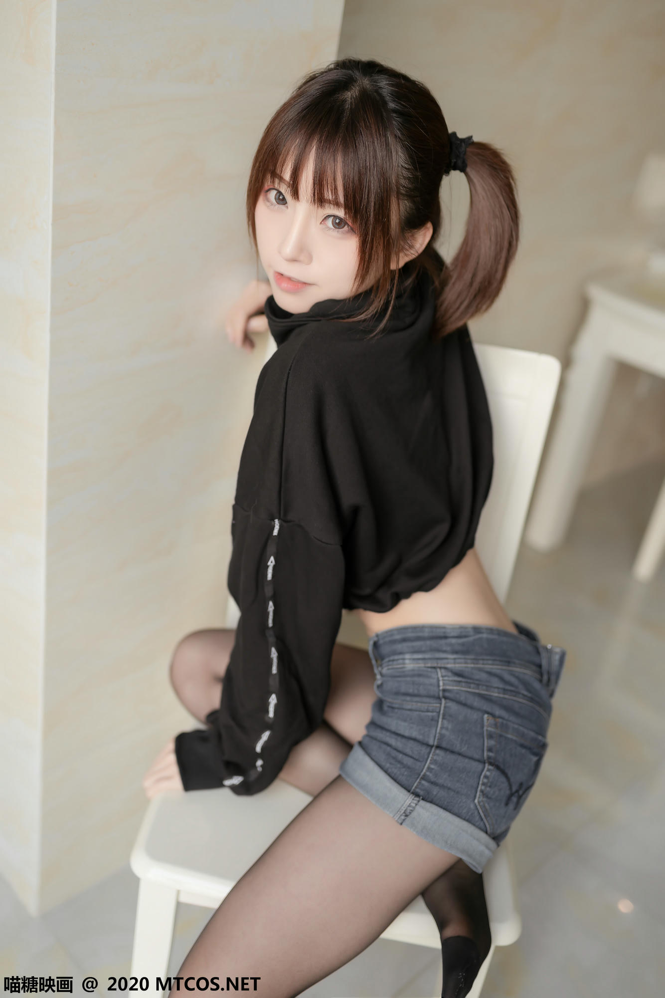 [喵糖映画] VOL.166 单马尾女孩[41P／174M]_第2集