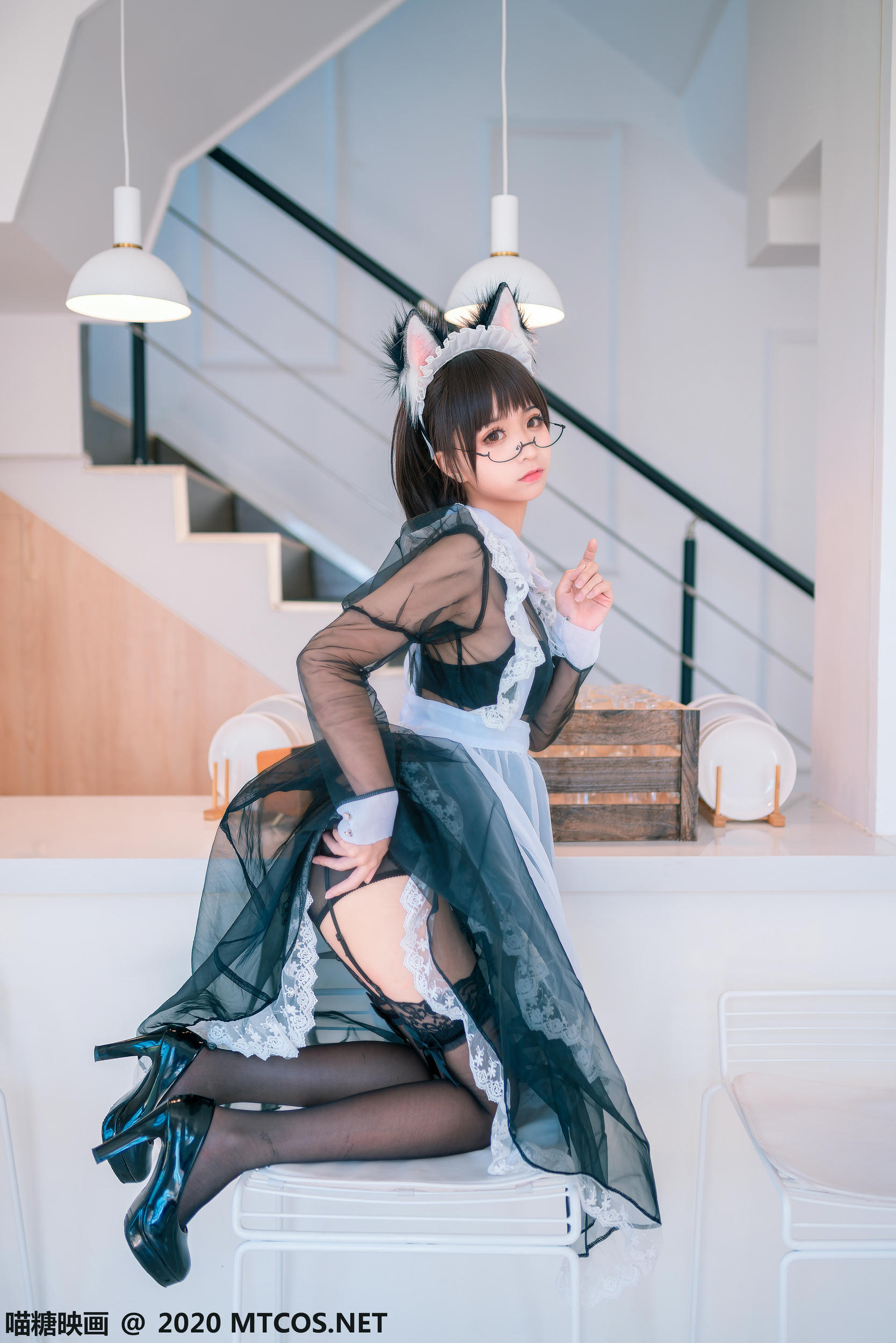 [喵糖映画] VOL.169 猫耳女仆[36P／488M]_第1集