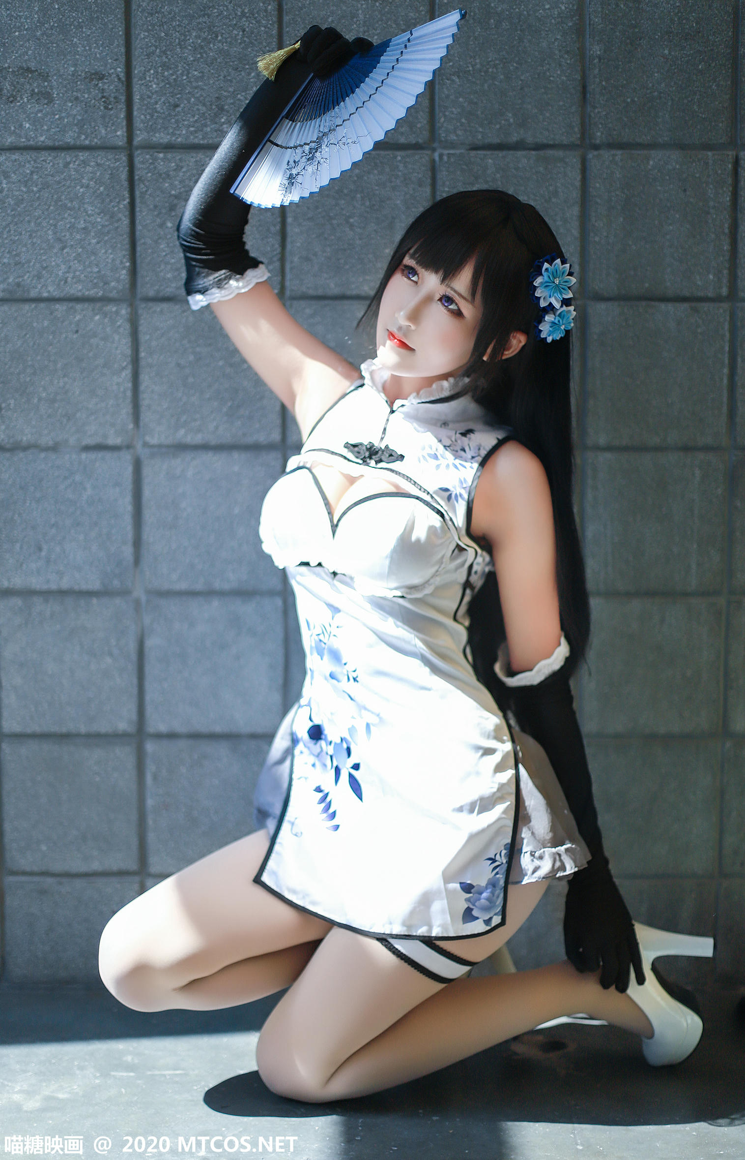 [喵糖映画] HML.025 瓶儿旗袍[23P／329MB]_第1集