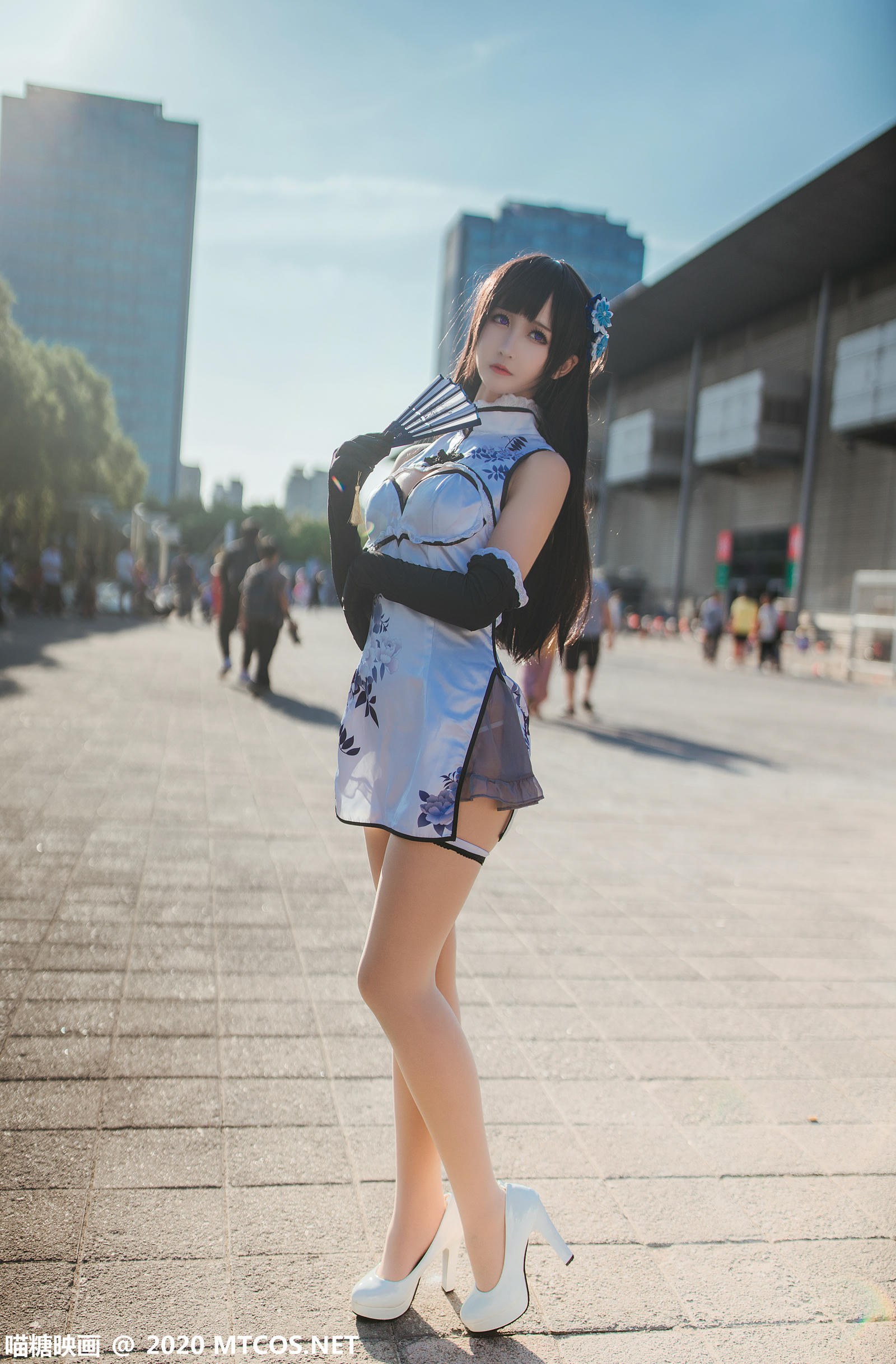 [喵糖映画] HML.025 瓶儿旗袍[23P／329MB]_第1集