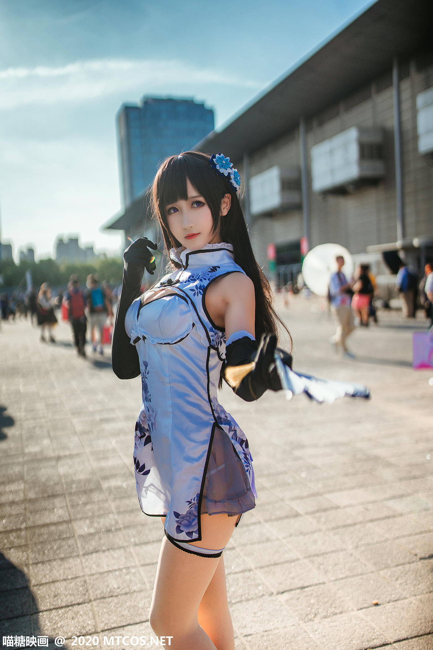 [喵糖映画] HML.025 瓶儿旗袍[23P／329MB]_第1集