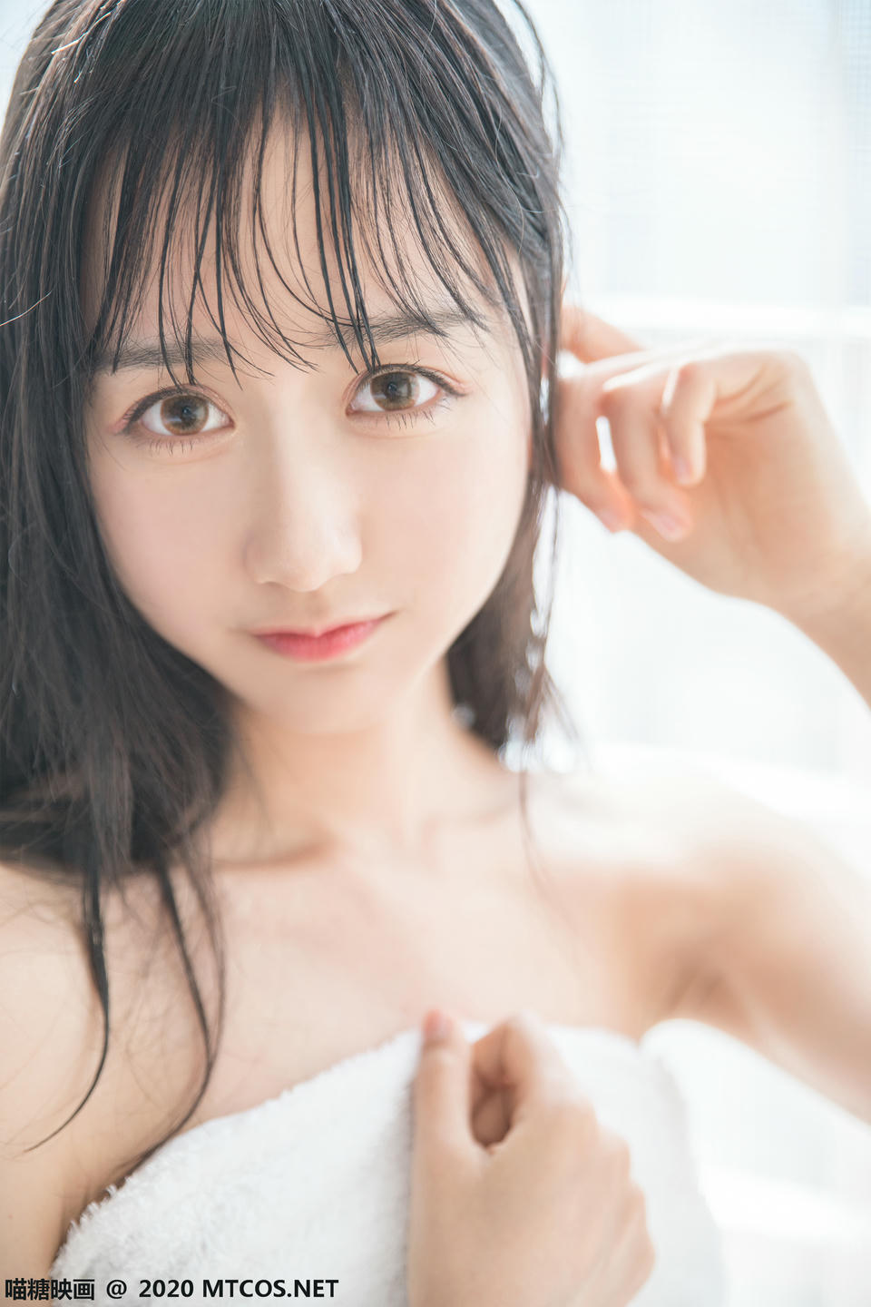 [喵糖映画] VOL.174 纯白浴巾[58P／161M]_第1集