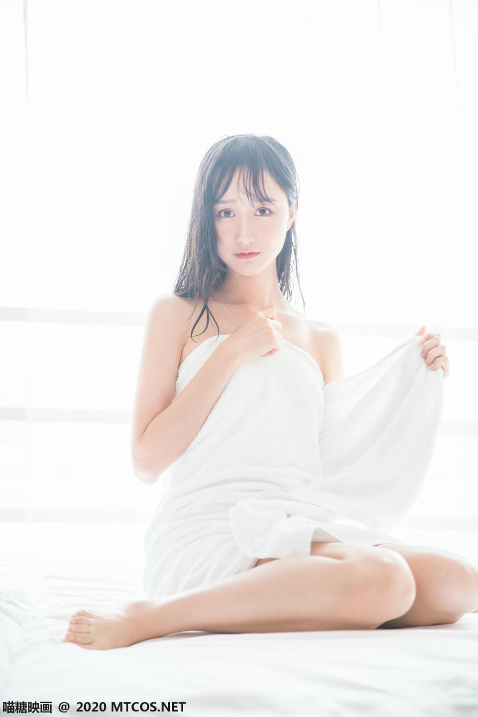 [喵糖映画] VOL.174 纯白浴巾[58P／161M]_第2集