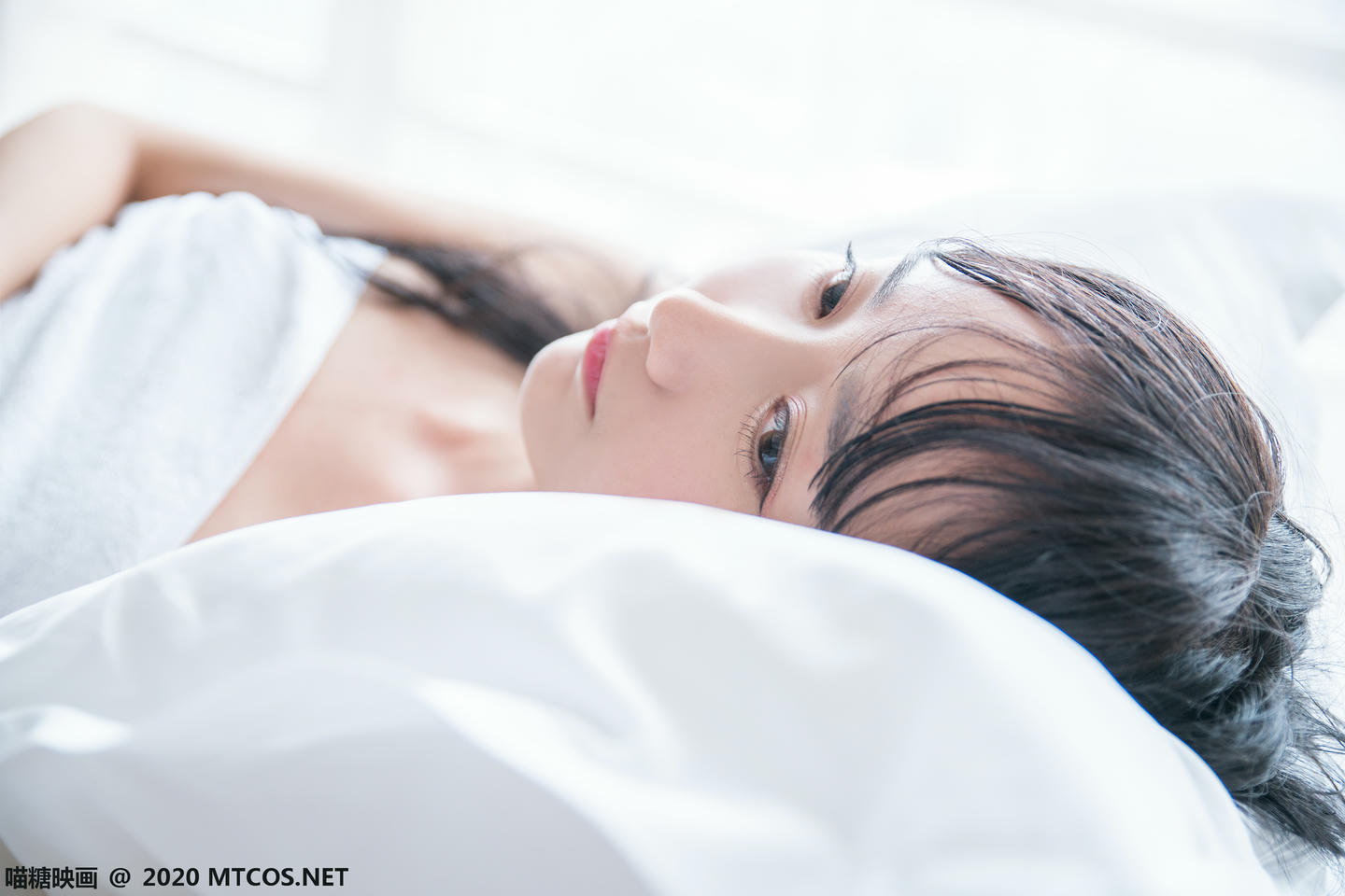 [喵糖映画] VOL.174 纯白浴巾[58P／161M]_第3集