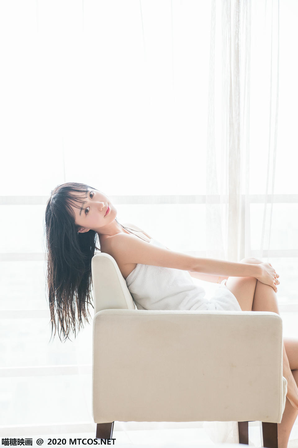 [喵糖映画] VOL.174 纯白浴巾[58P／161M]_第1集