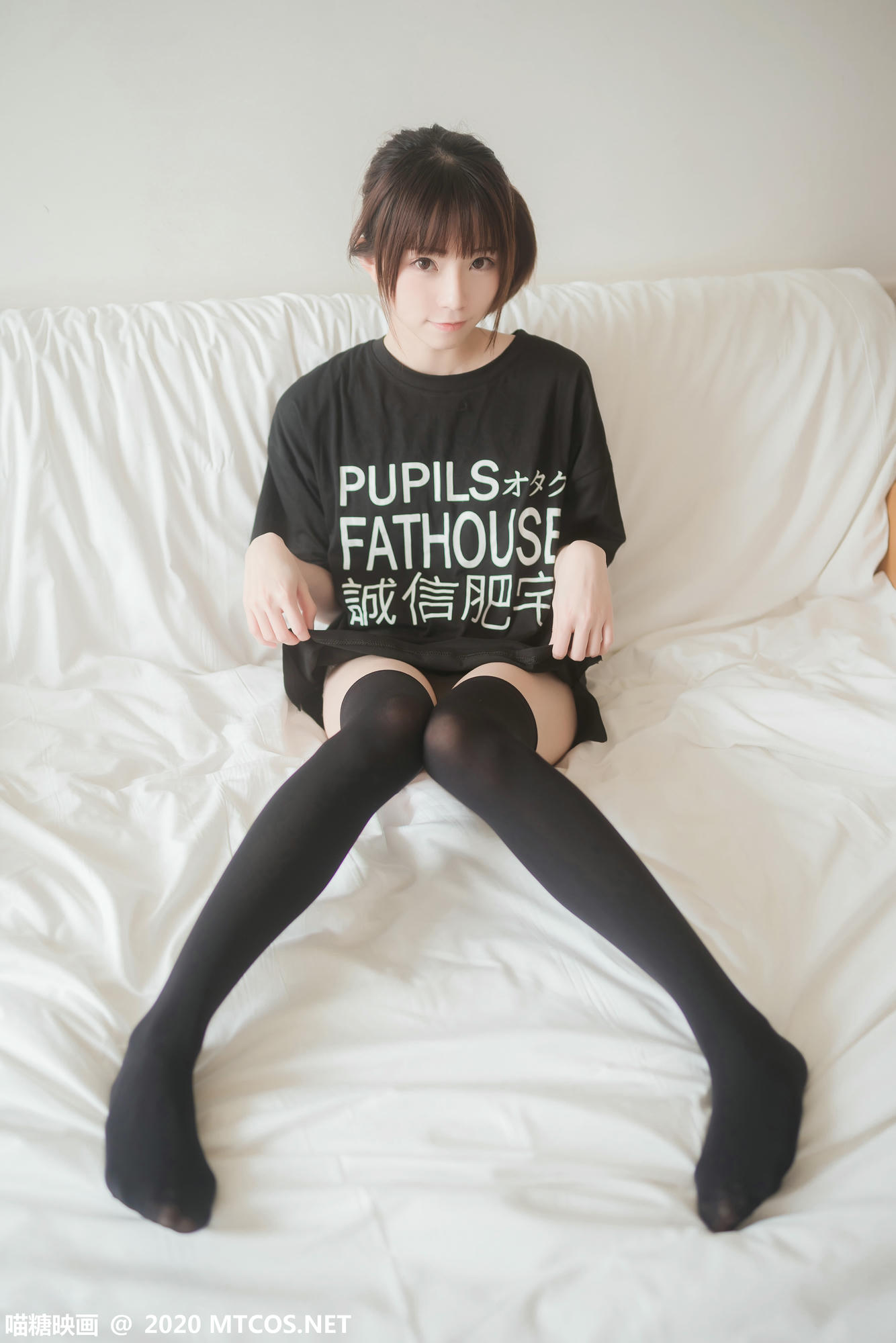 [喵糖映画] VOL.176 半袖双马尾[42P／166M]_第2集