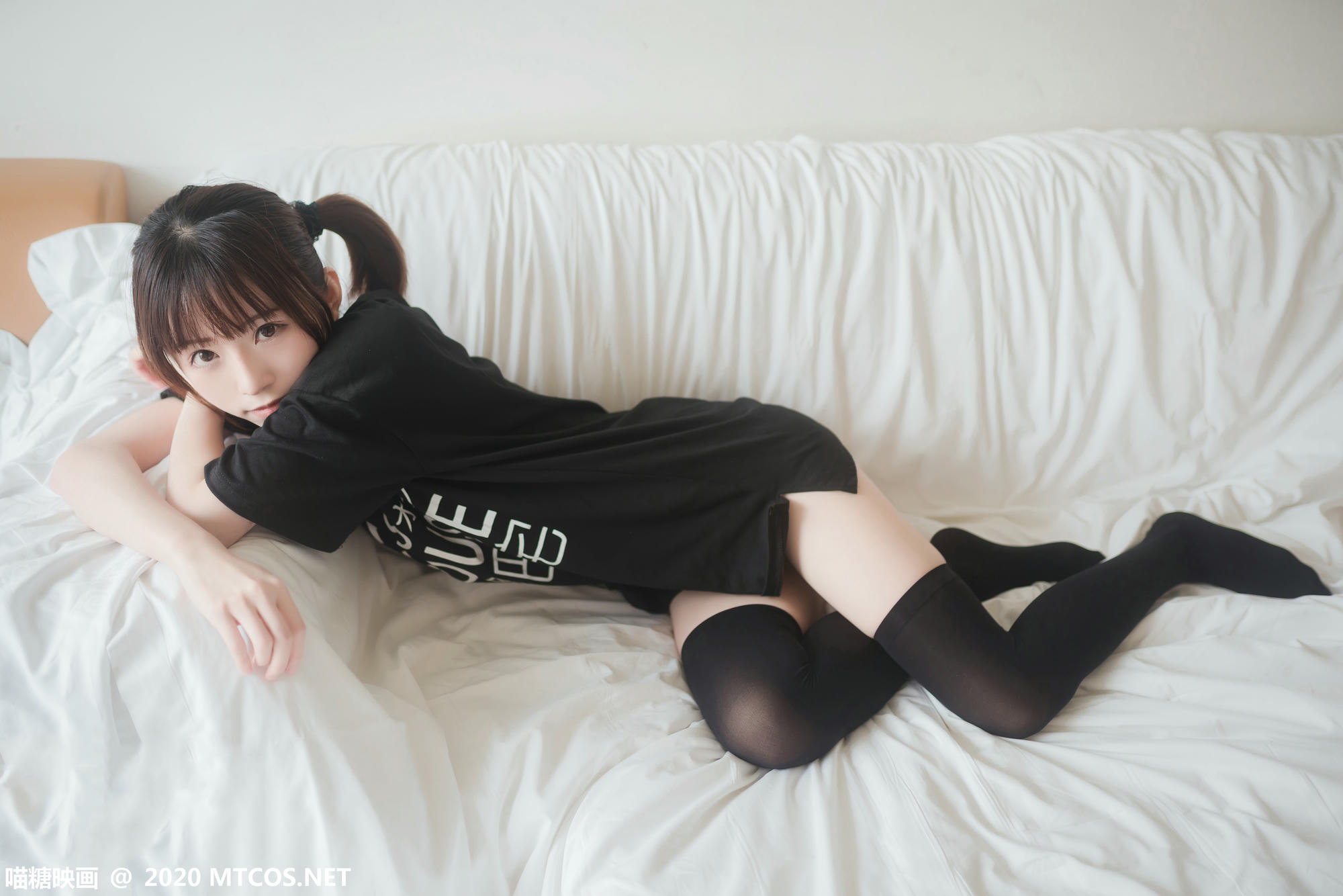 [喵糖映画] VOL.176 半袖双马尾[42P／166M]_第2集