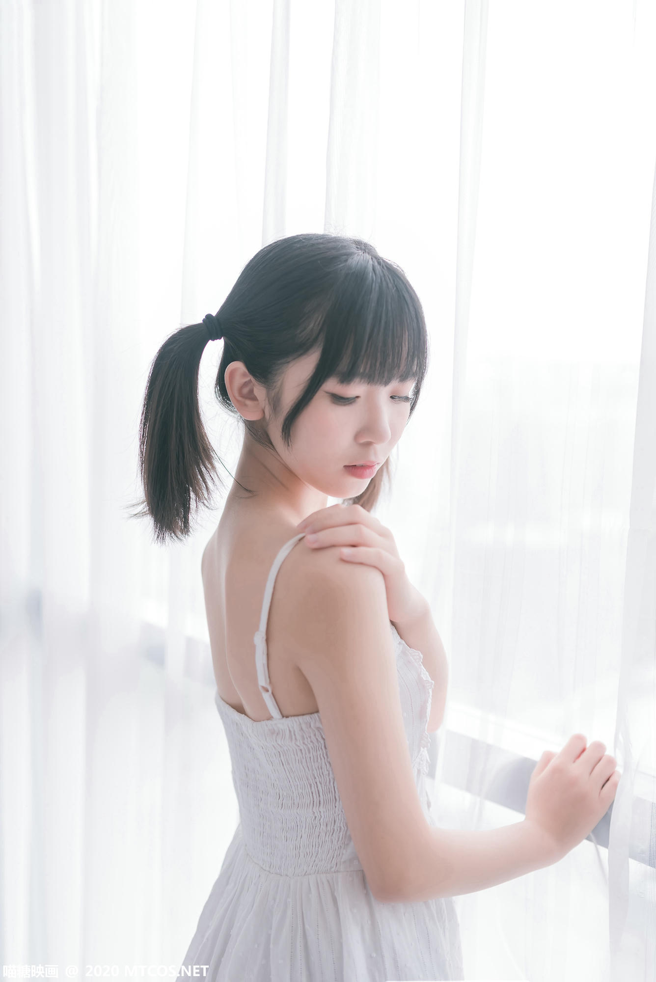 [喵糖映画] VOL.177 白裙少女[47P／233M]_第2集