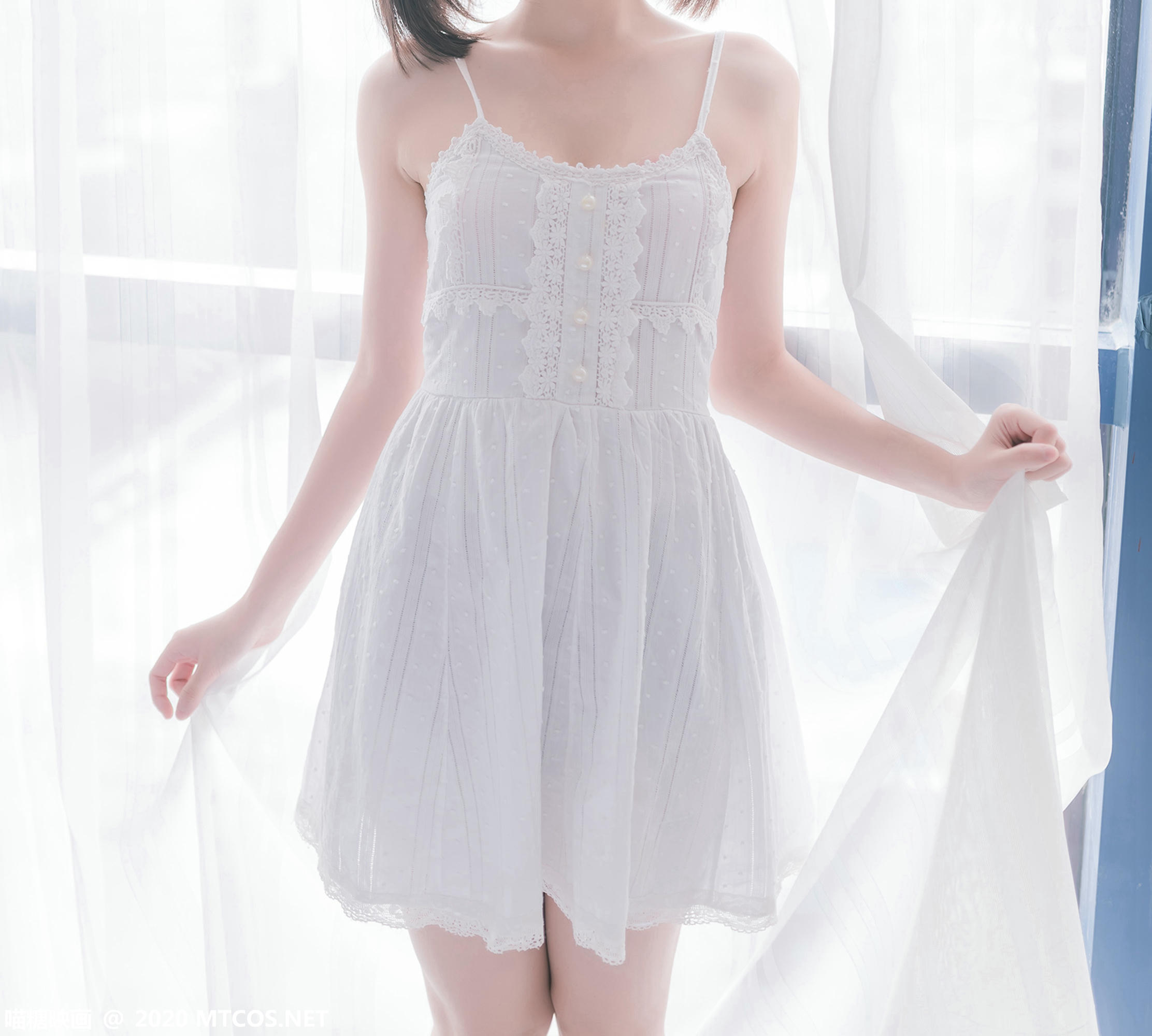 [喵糖映画] VOL.177 白裙少女[47P／233M]_第2集