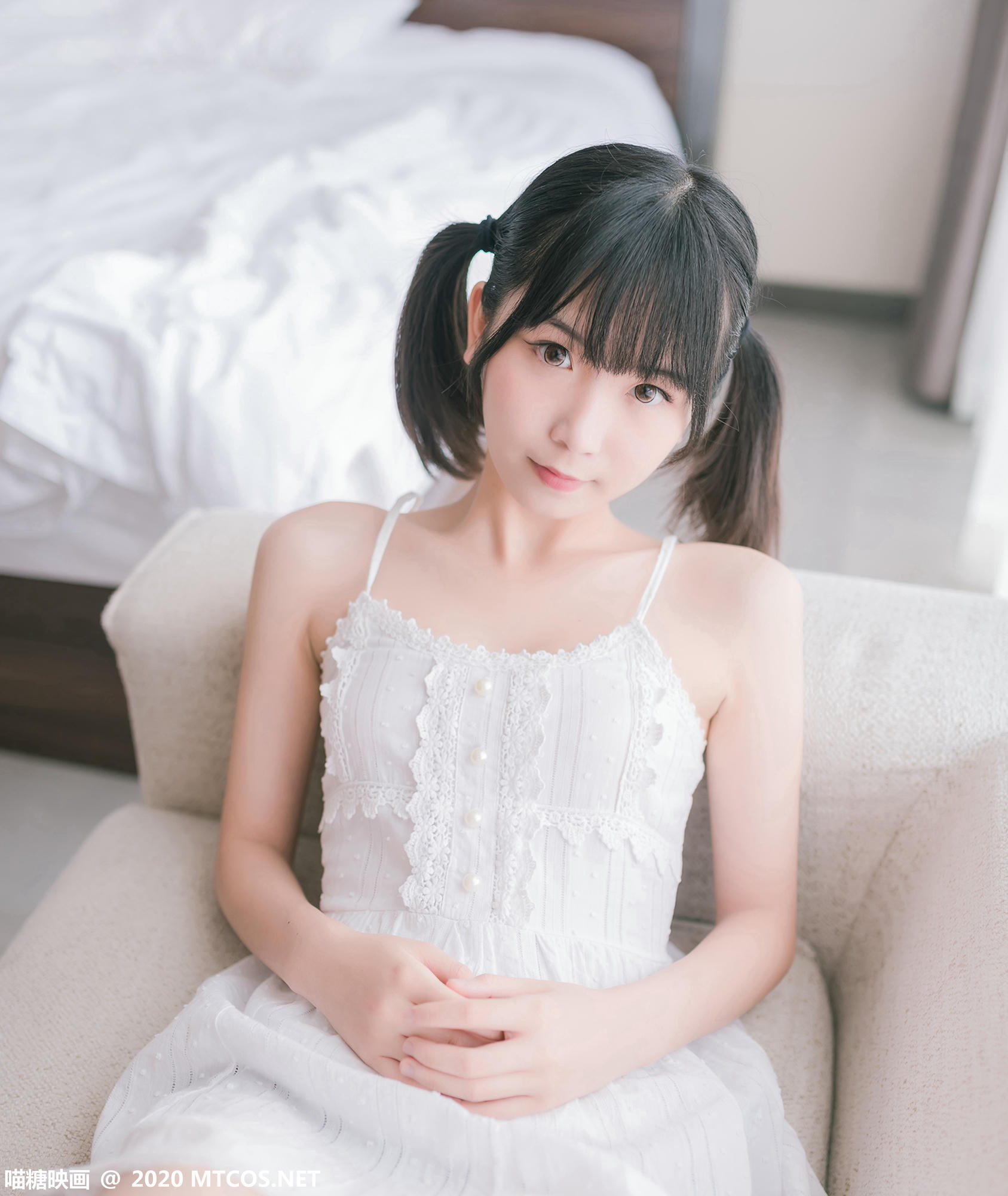 [喵糖映画] VOL.177 白裙少女[47P／233M]_第3集