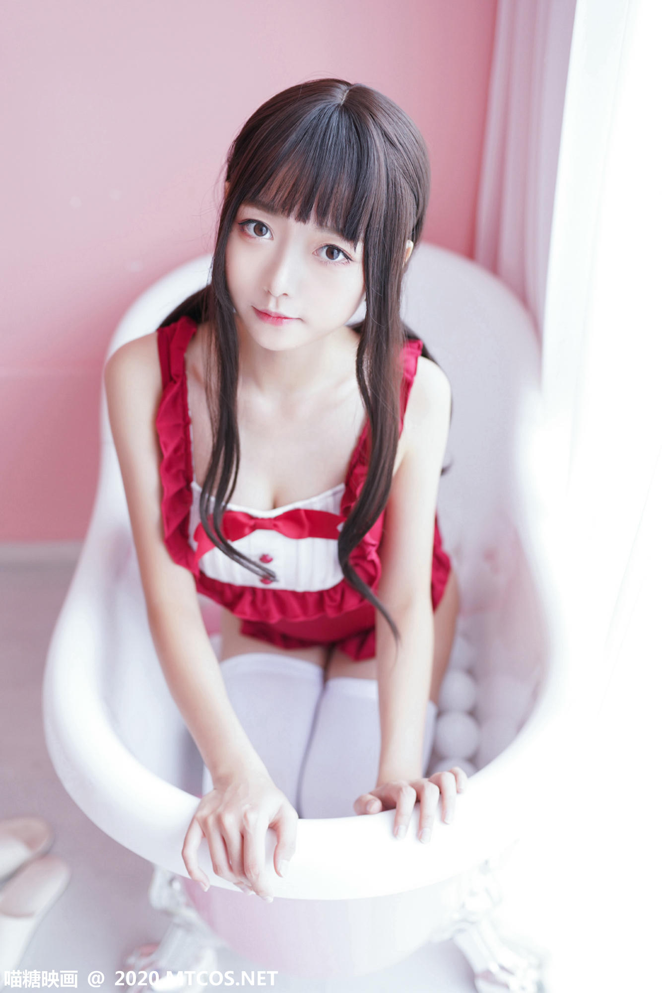 [喵糖映画] VOL.179 粉色浴缸泡泡[47P／223M]_第1集