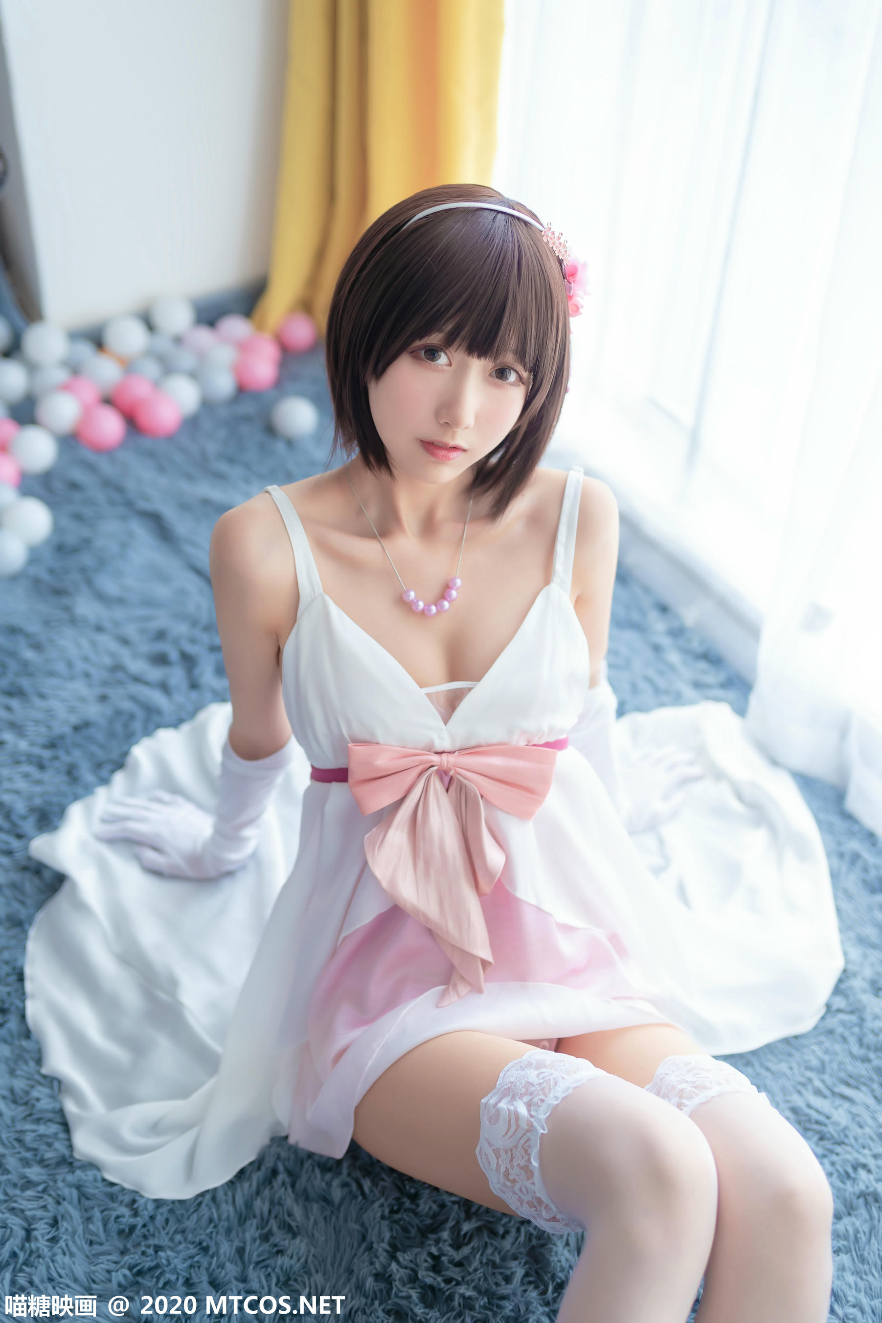 [喵糖映画] VOL.180 加藤惠礼服[26P／213M]_第1集