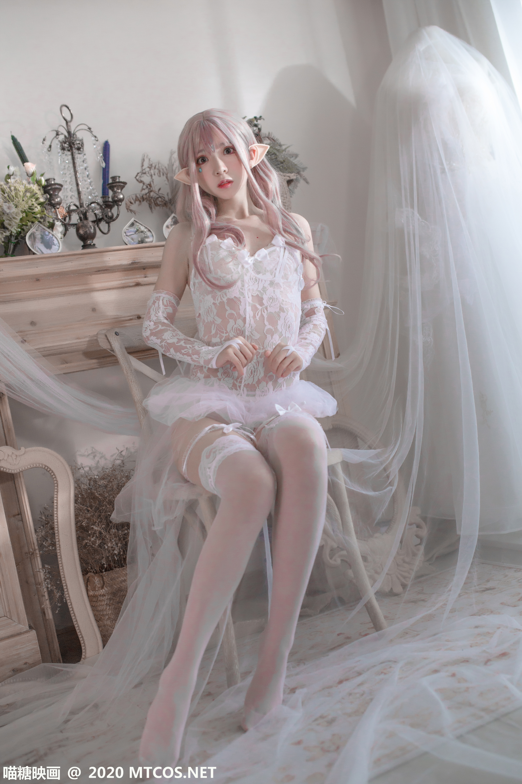 [喵糖映画] VOL.181 纯白精灵[25P／687M]_第1集