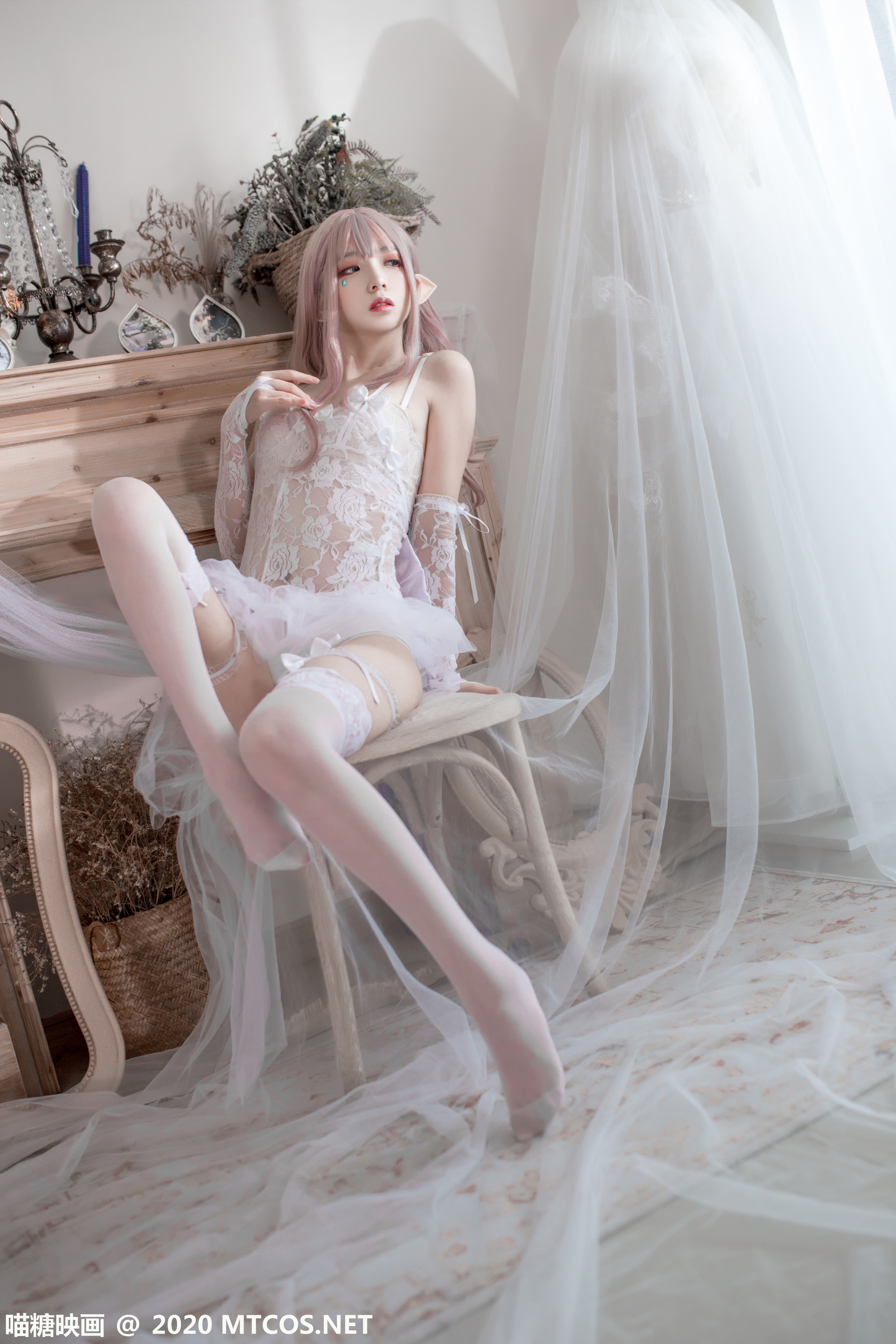 [喵糖映画] VOL.181 纯白精灵[25P／687M]_第1集