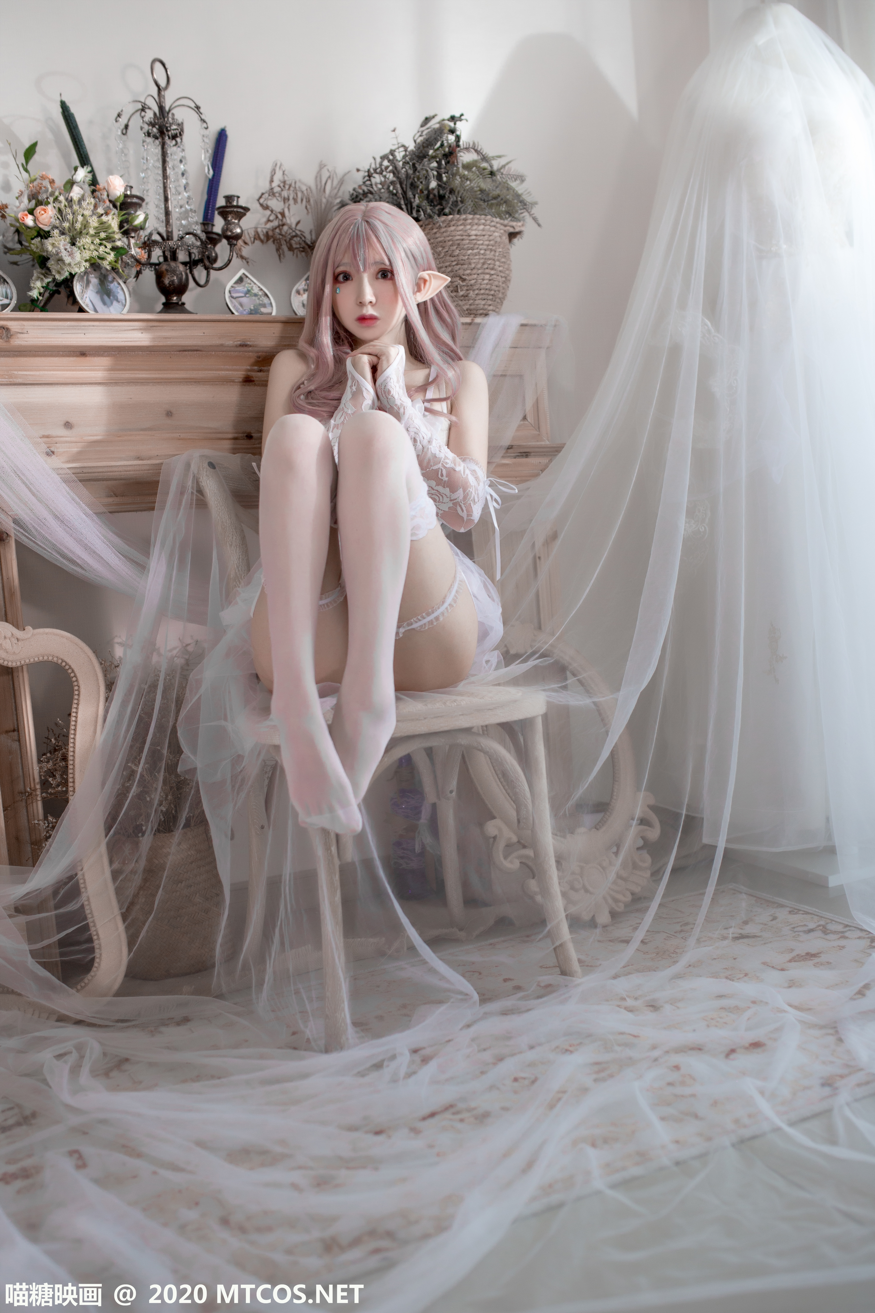 [喵糖映画] VOL.181 纯白精灵[25P／687M]_第1集