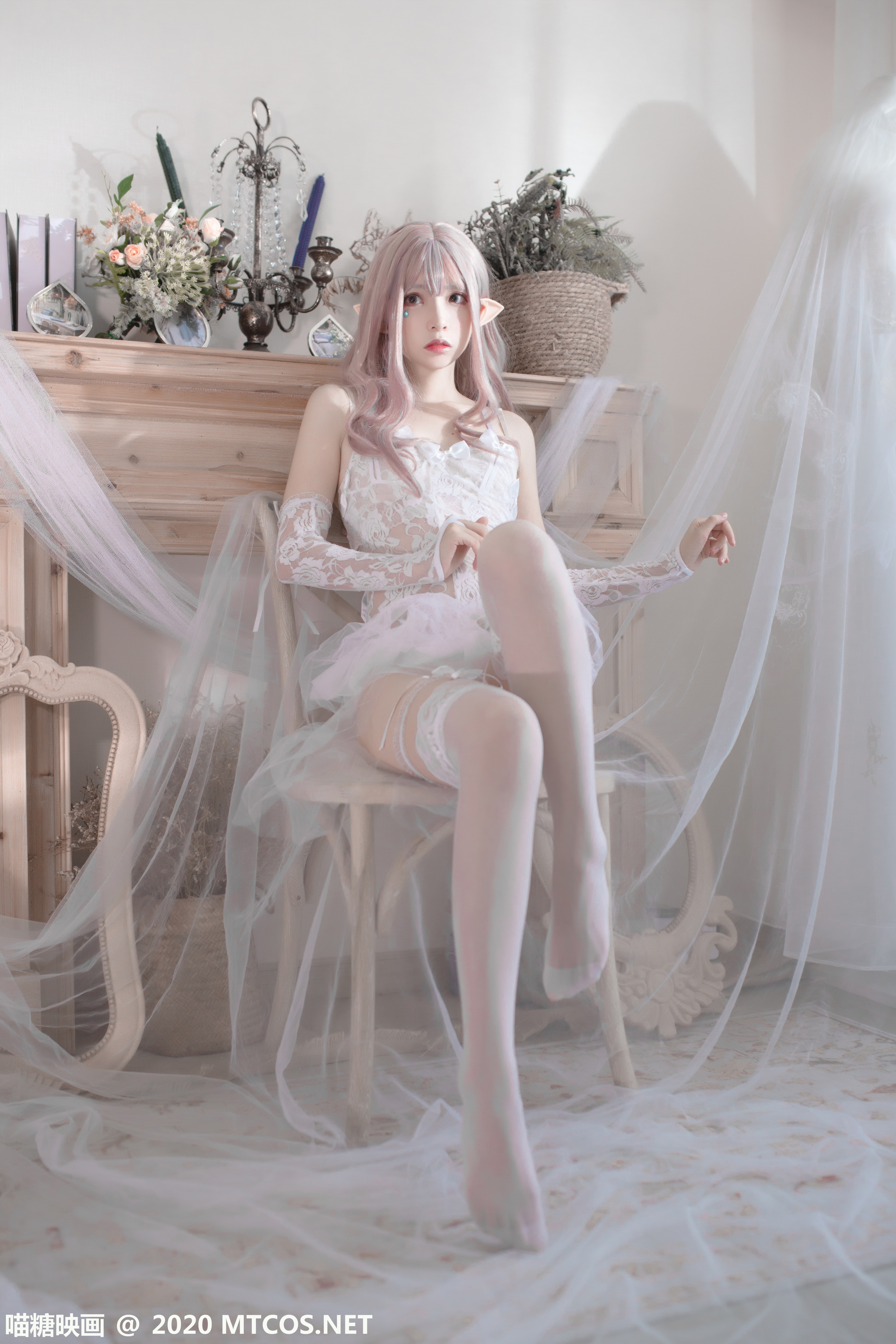 [喵糖映画] VOL.181 纯白精灵[25P／687M]_第1集