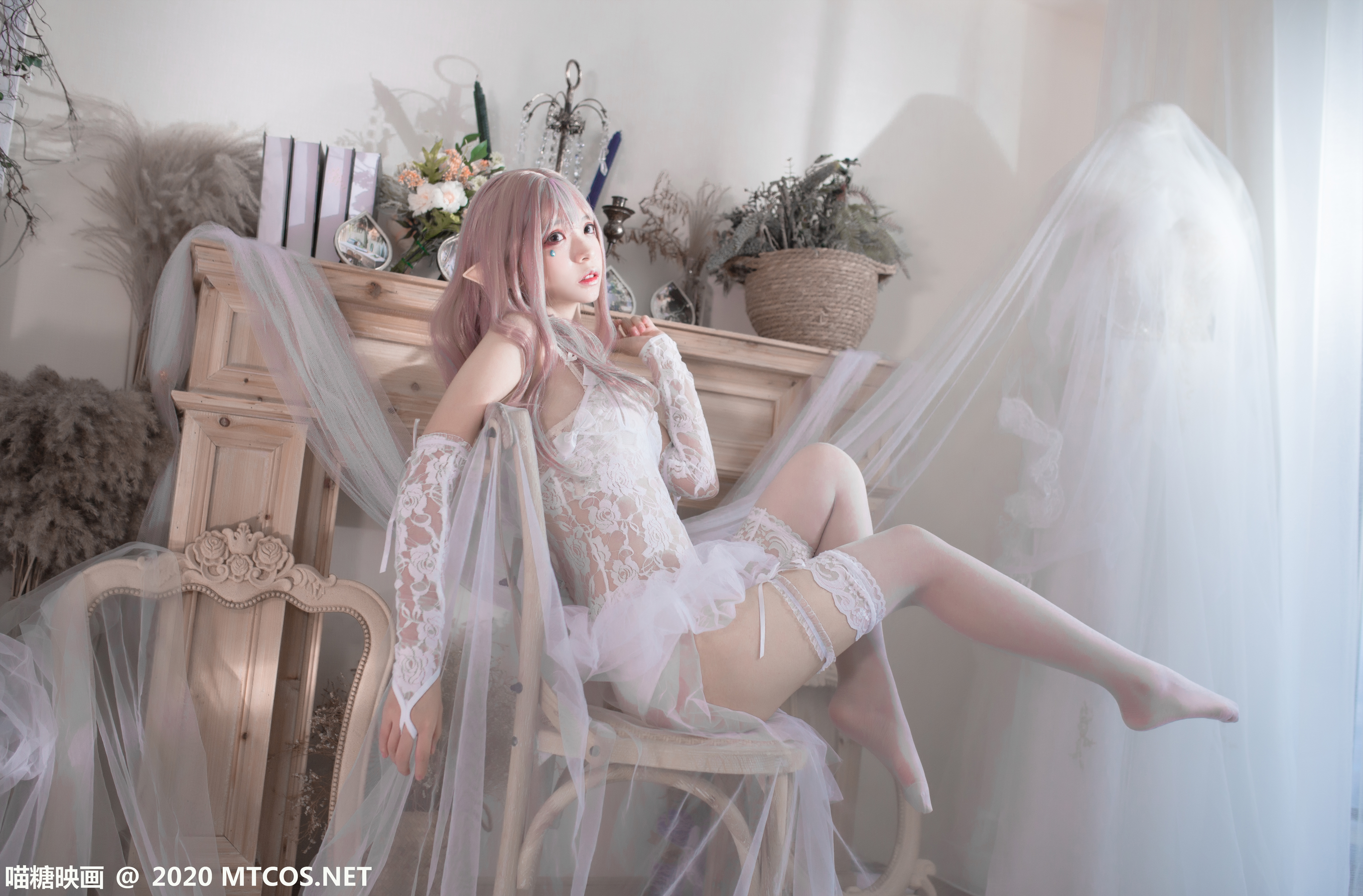 [喵糖映画] VOL.181 纯白精灵[25P／687M]_第1集