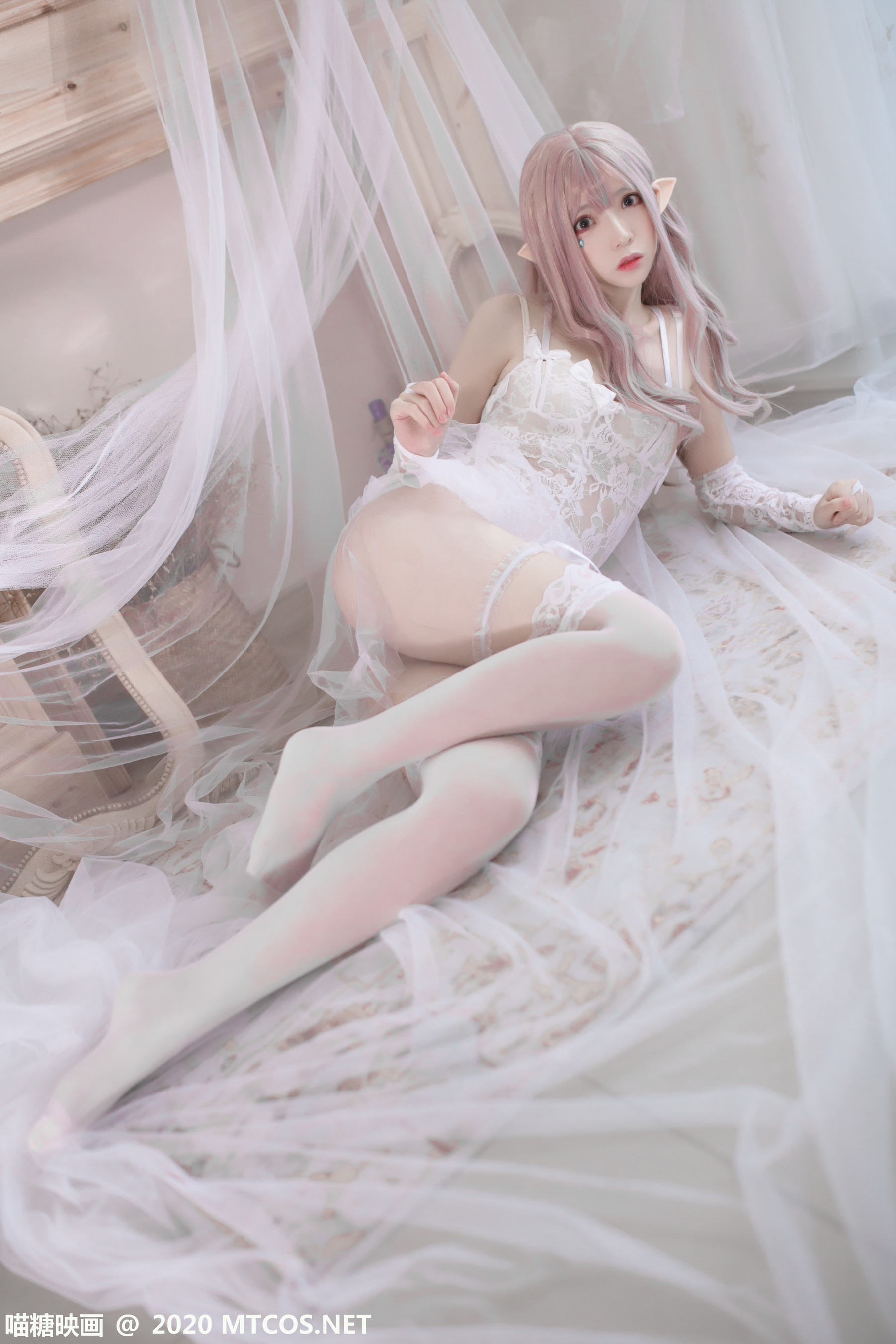 [喵糖映画] VOL.181 纯白精灵[25P／687M]_第1集