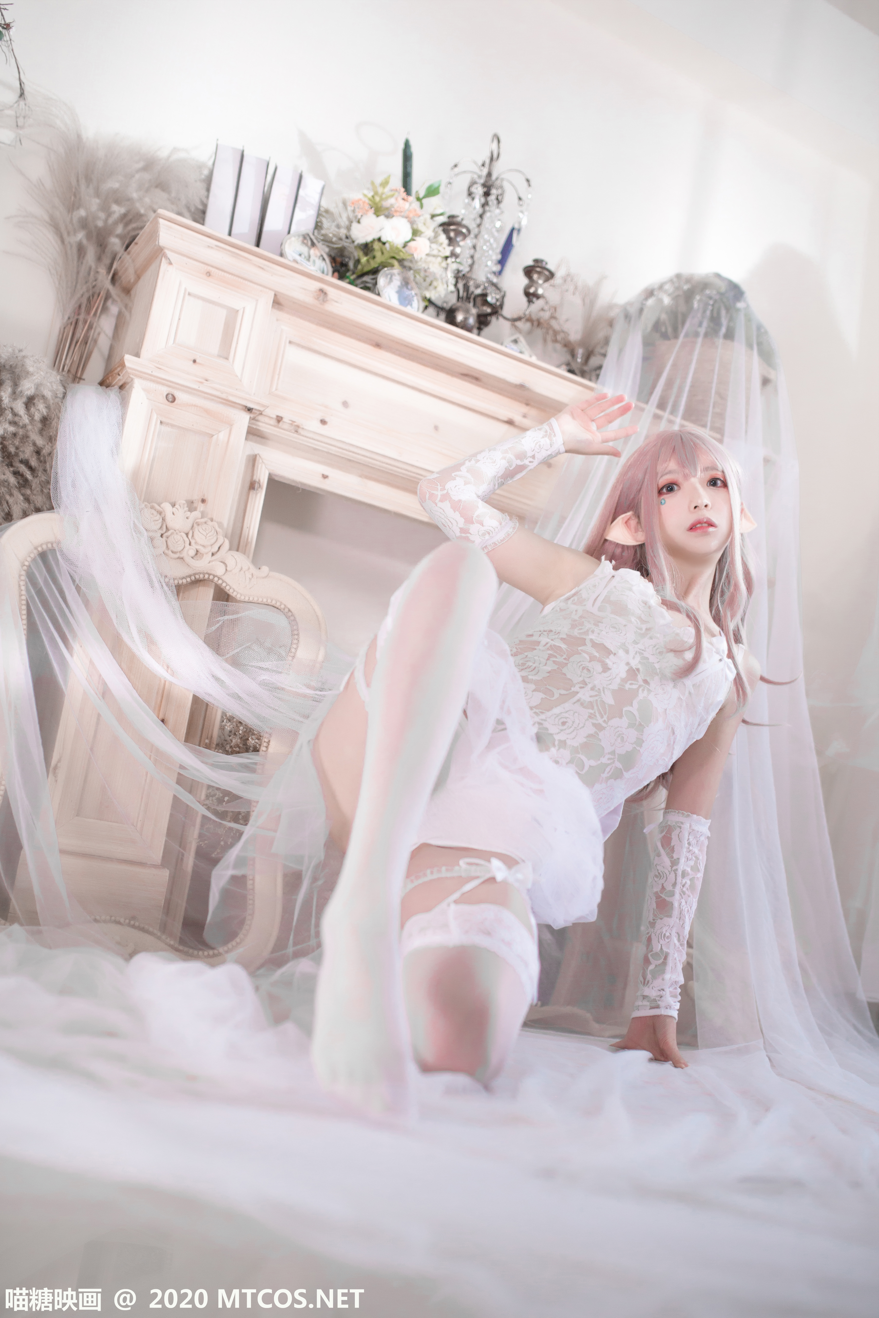 [喵糖映画] VOL.181 纯白精灵[25P／687M]_第1集