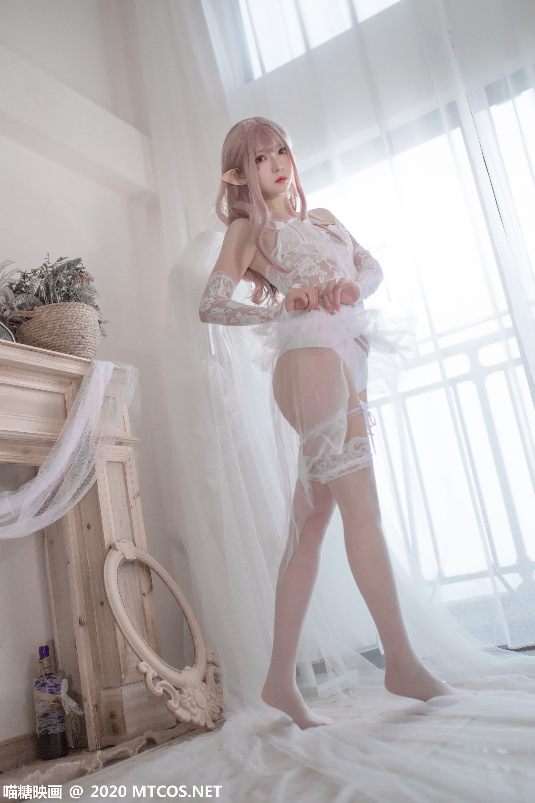 [喵糖映画] VOL.181 纯白精灵[25P／687M]_第1集