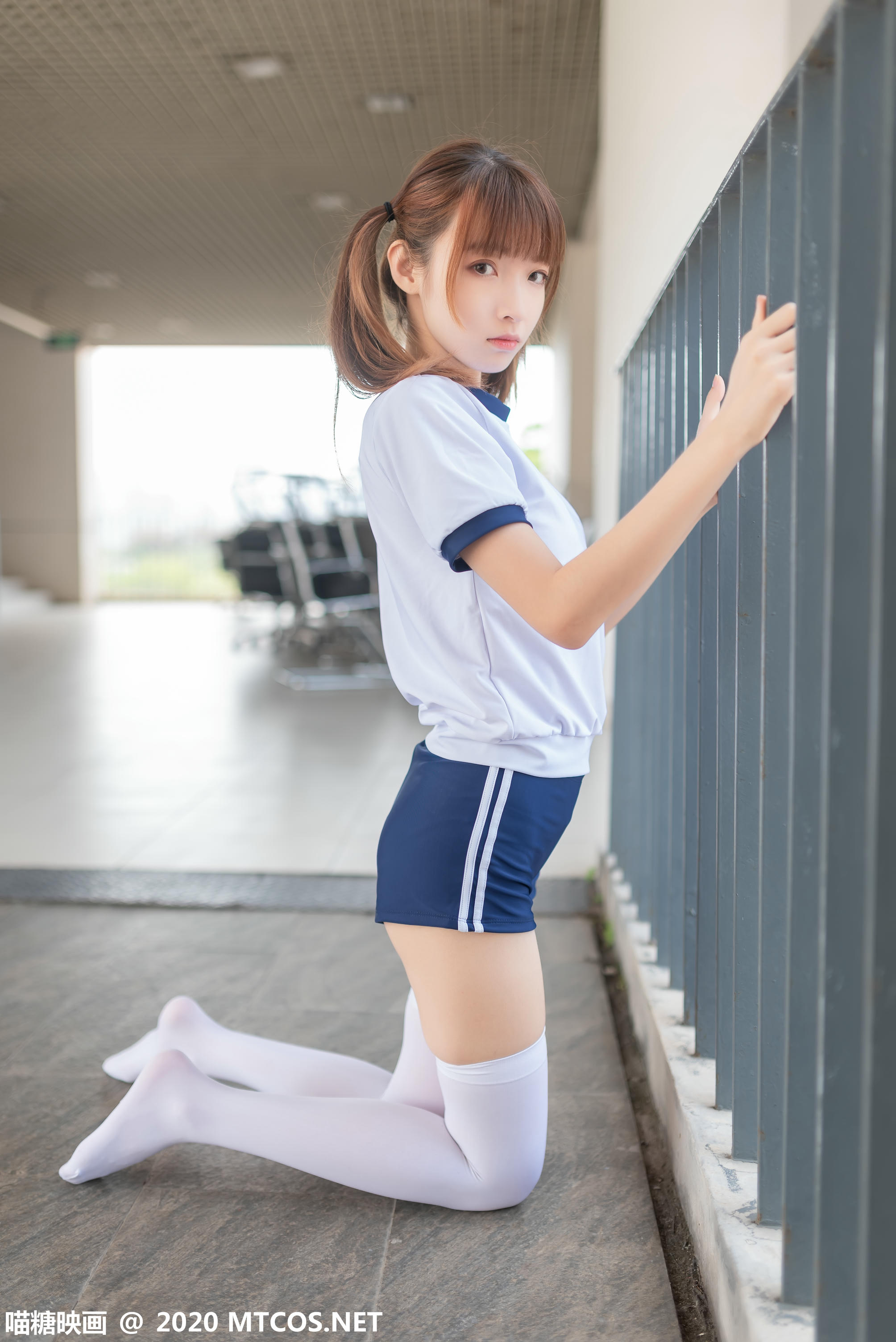 [喵糖映画] VOL.182 白袜体操服[50P／325M]_第1集