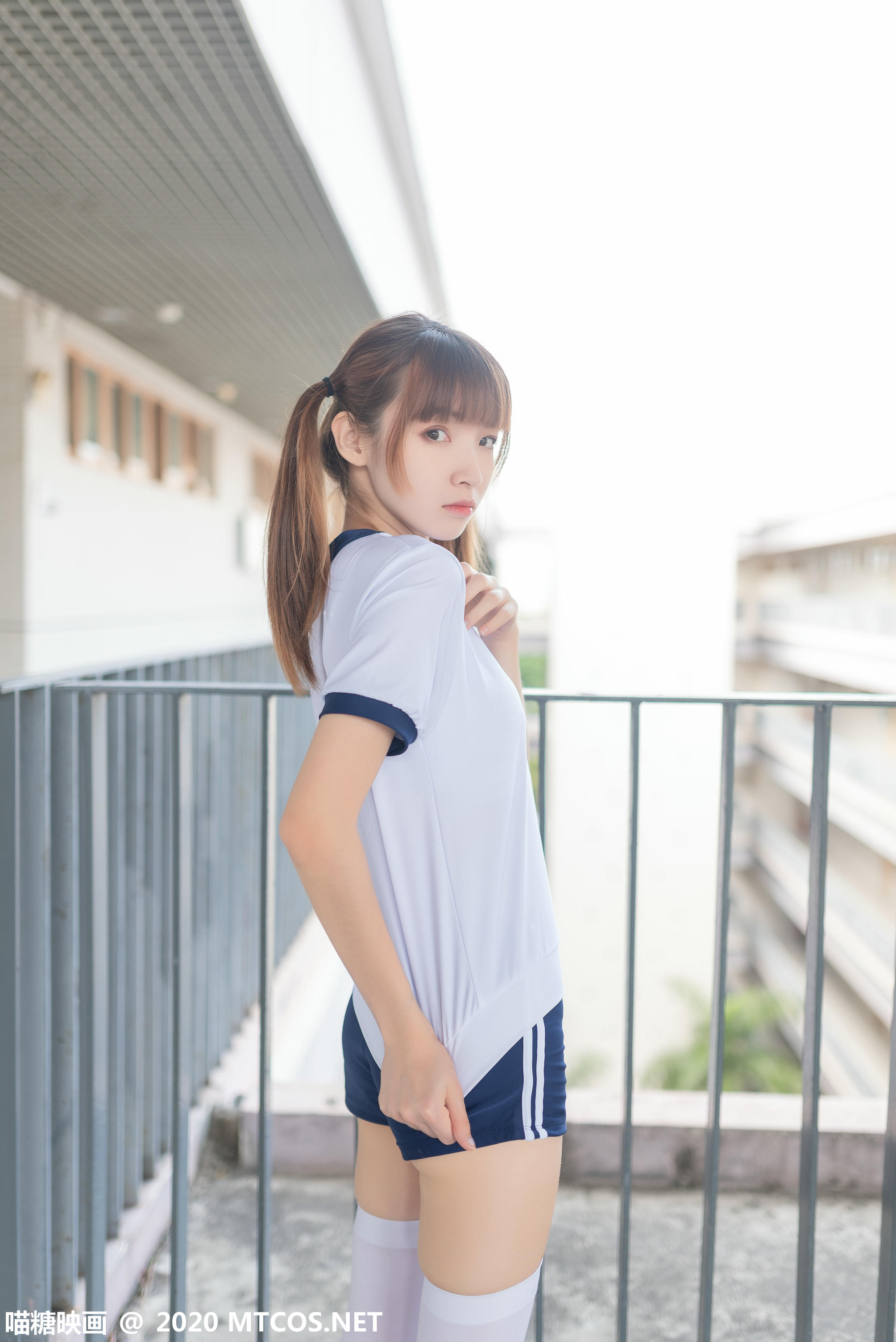 [喵糖映画] VOL.182 白袜体操服[50P／325M]_第2集