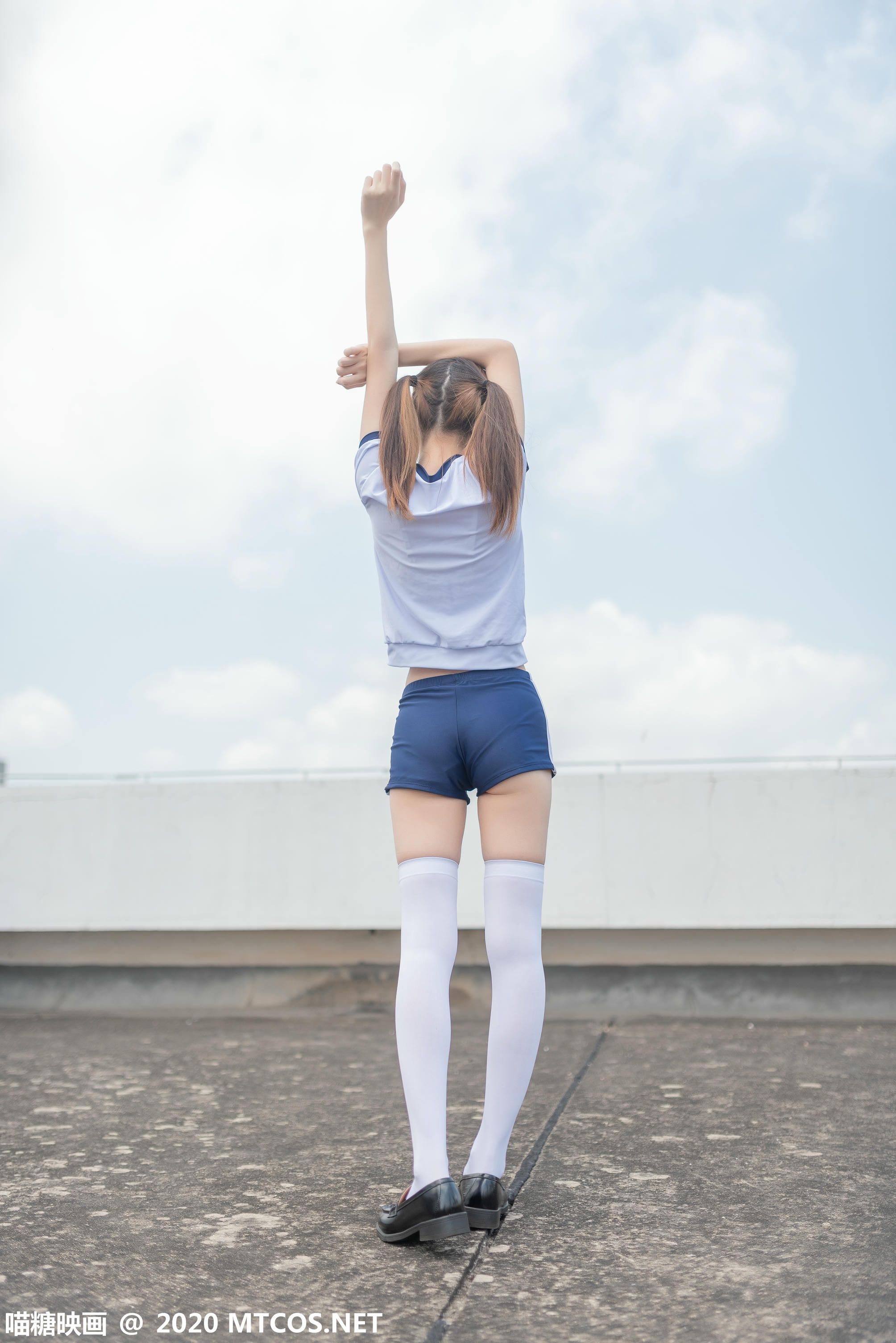 [喵糖映画] VOL.182 白袜体操服[50P／325M]_第2集