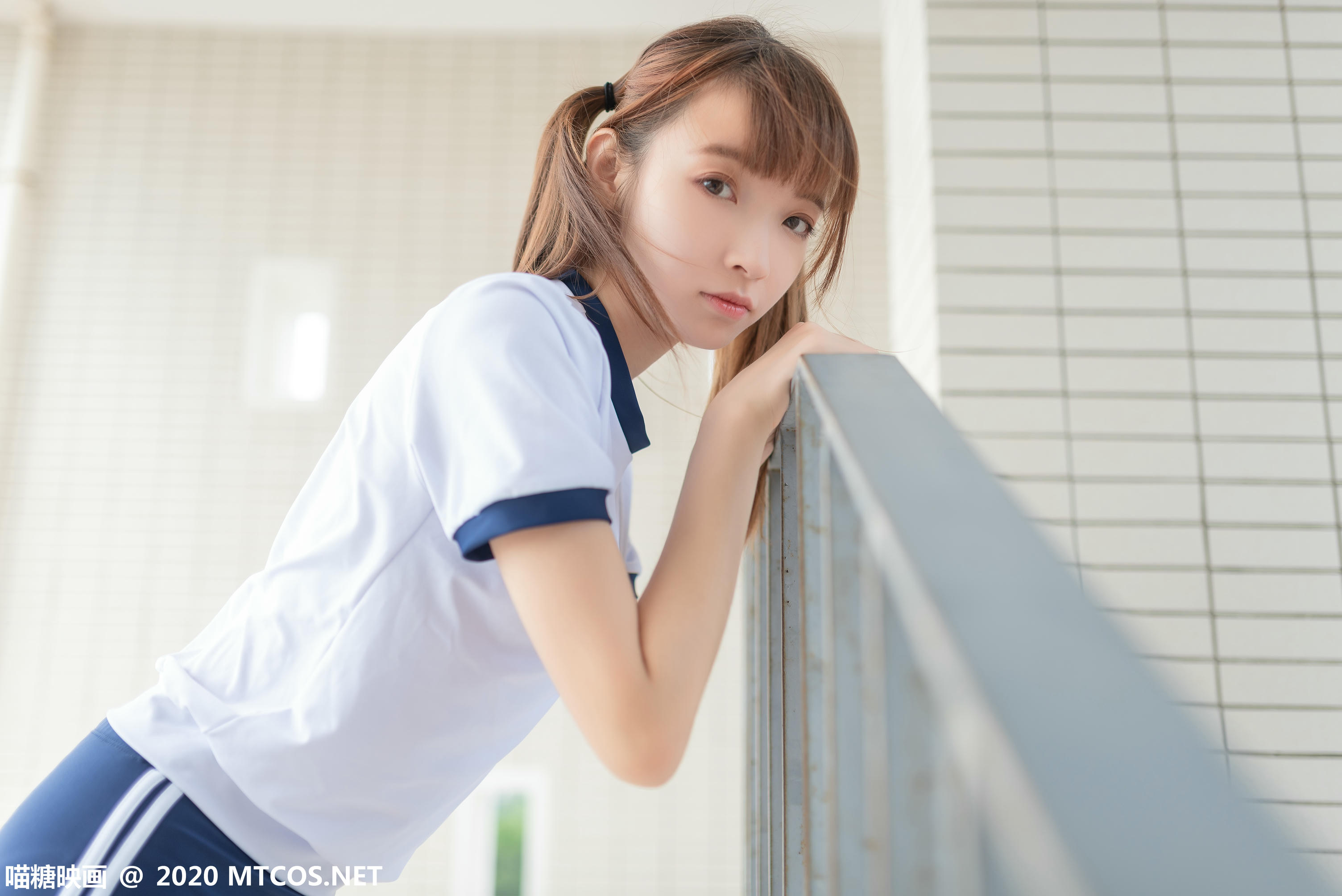 [喵糖映画] VOL.182 白袜体操服[50P／325M]_第2集