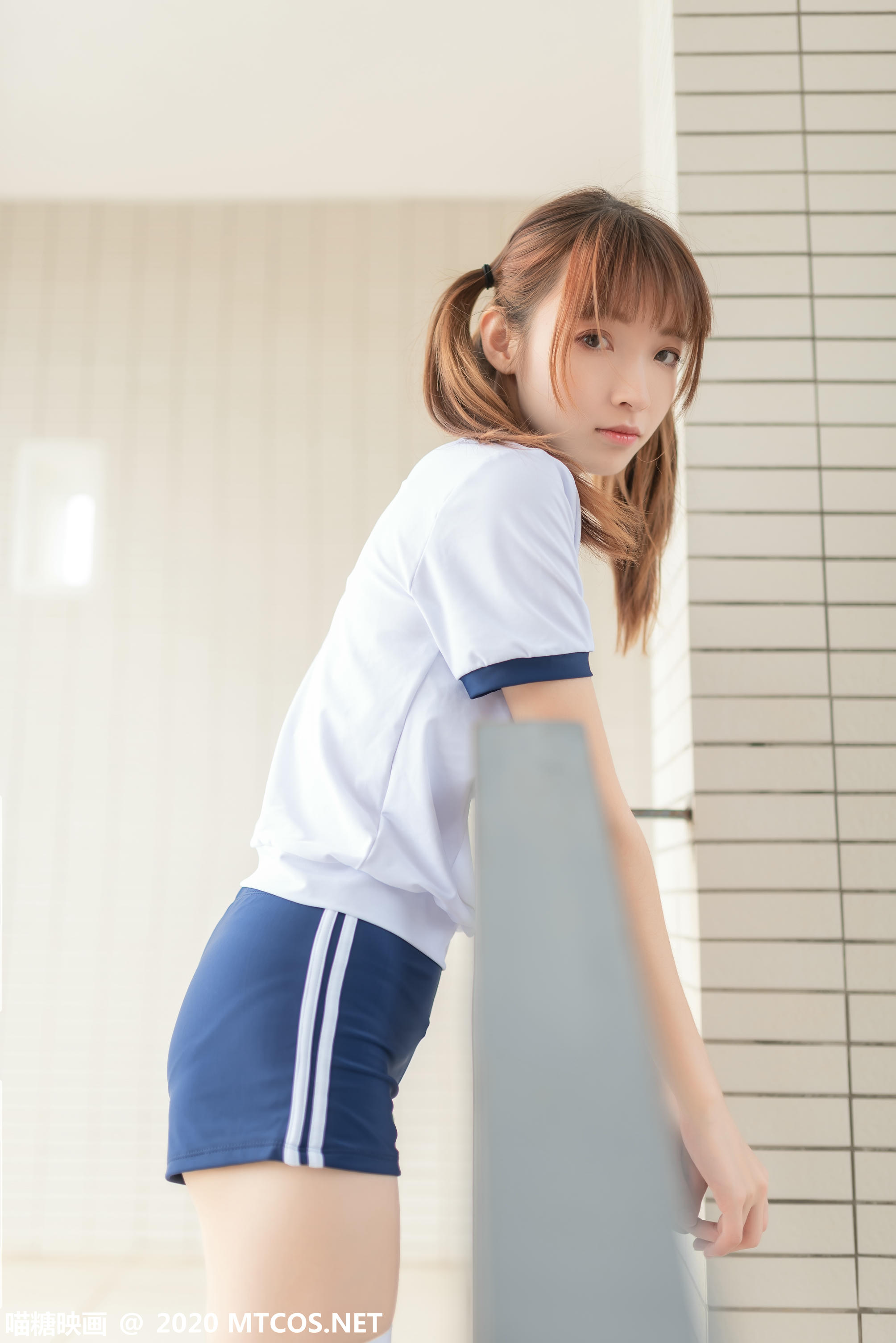 [喵糖映画] VOL.182 白袜体操服[50P／325M]_第3集