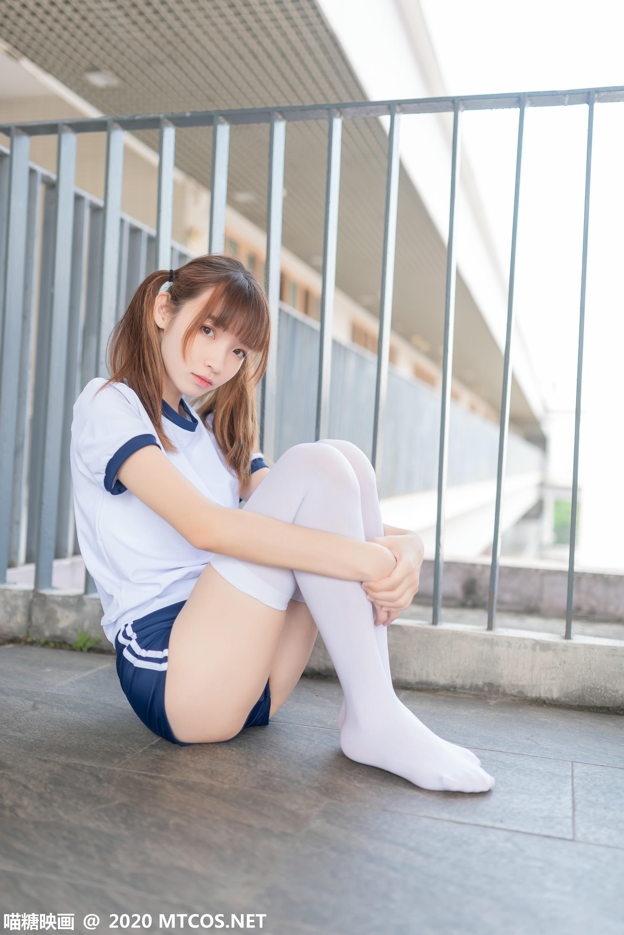 [喵糖映画] VOL.182 白袜体操服[50P／325M]_第1集