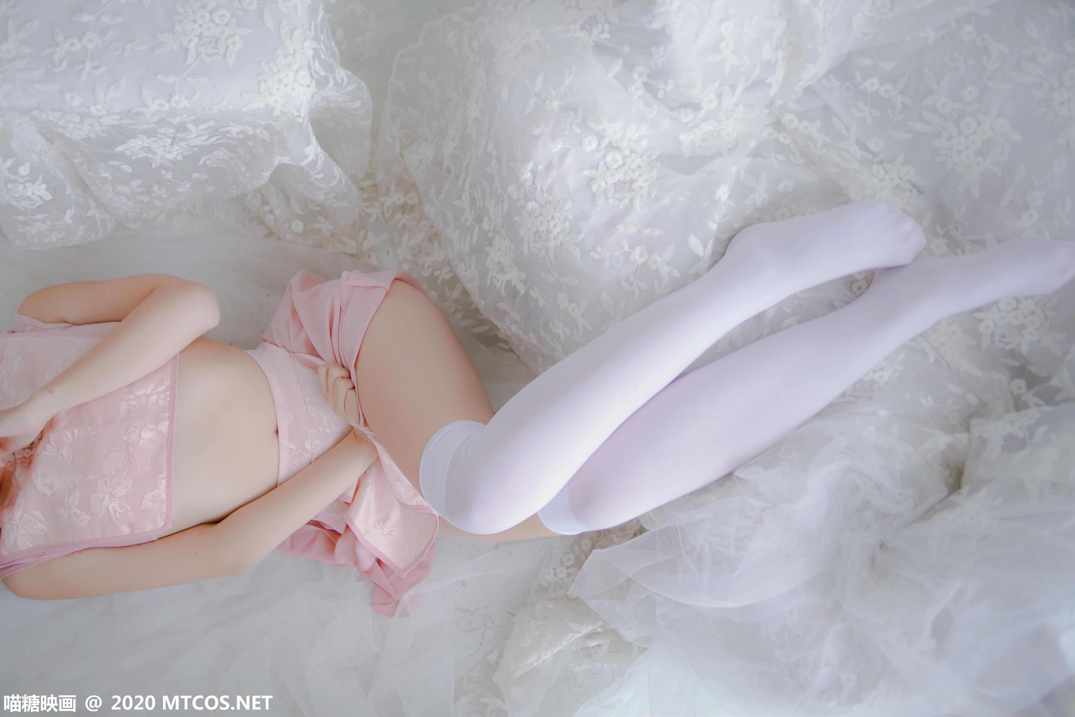 [喵糖映画] HML.026 粉系旗袍[21P／314MB]_第1集