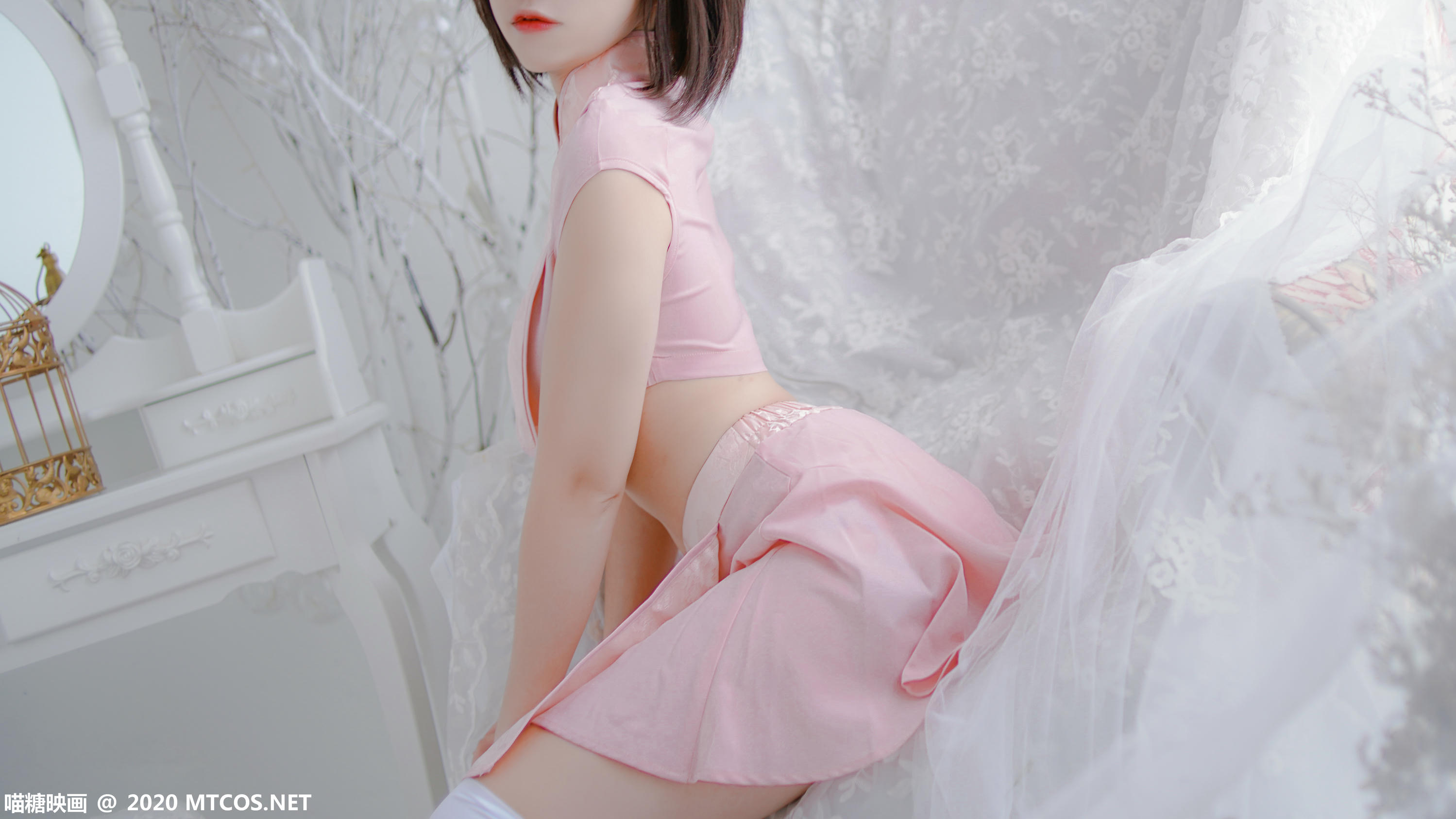 [喵糖映画] HML.026 粉系旗袍[21P／314MB]_第1集