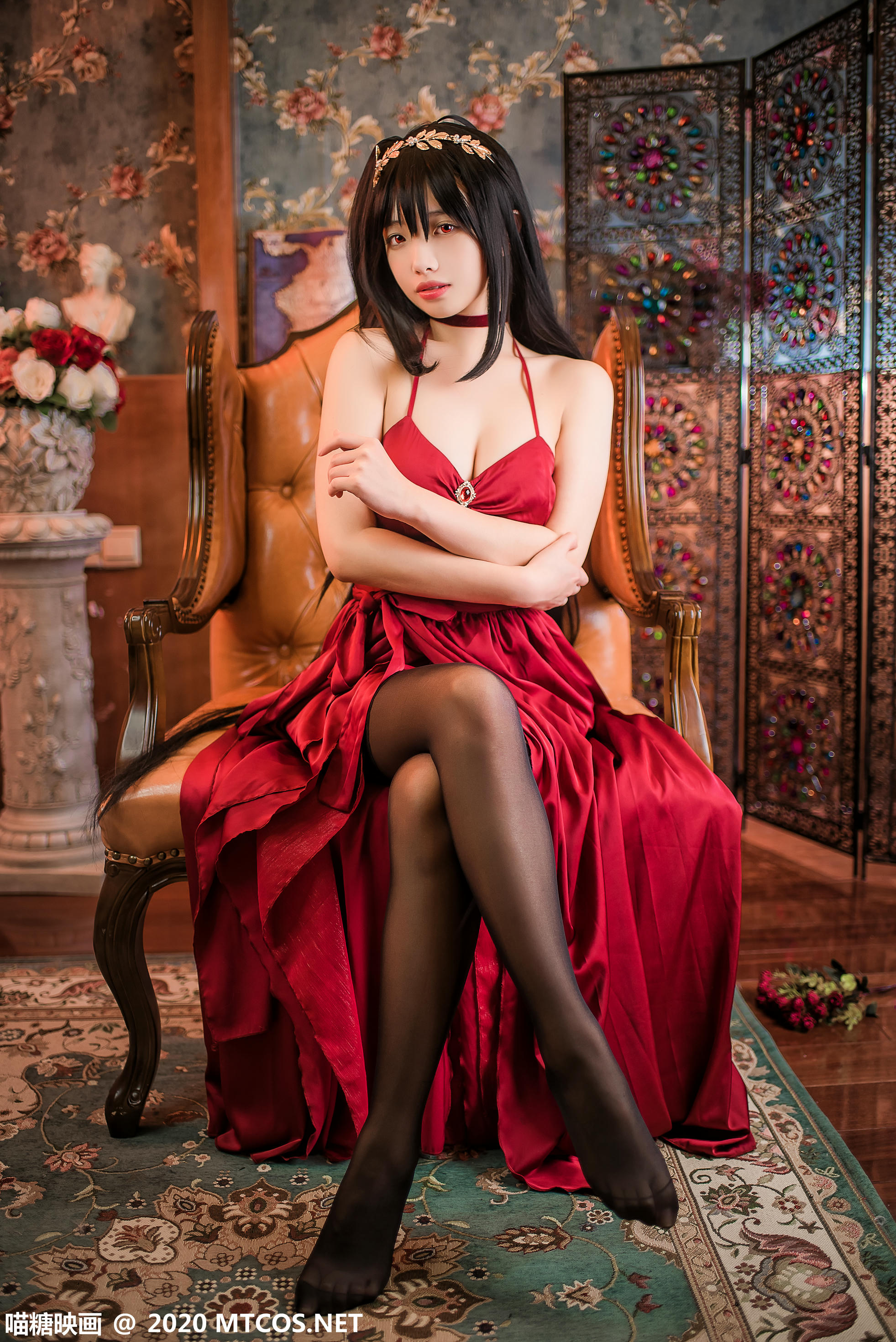 [喵糖映画] VOL.183 大凤礼服[38P／704M]_第2集