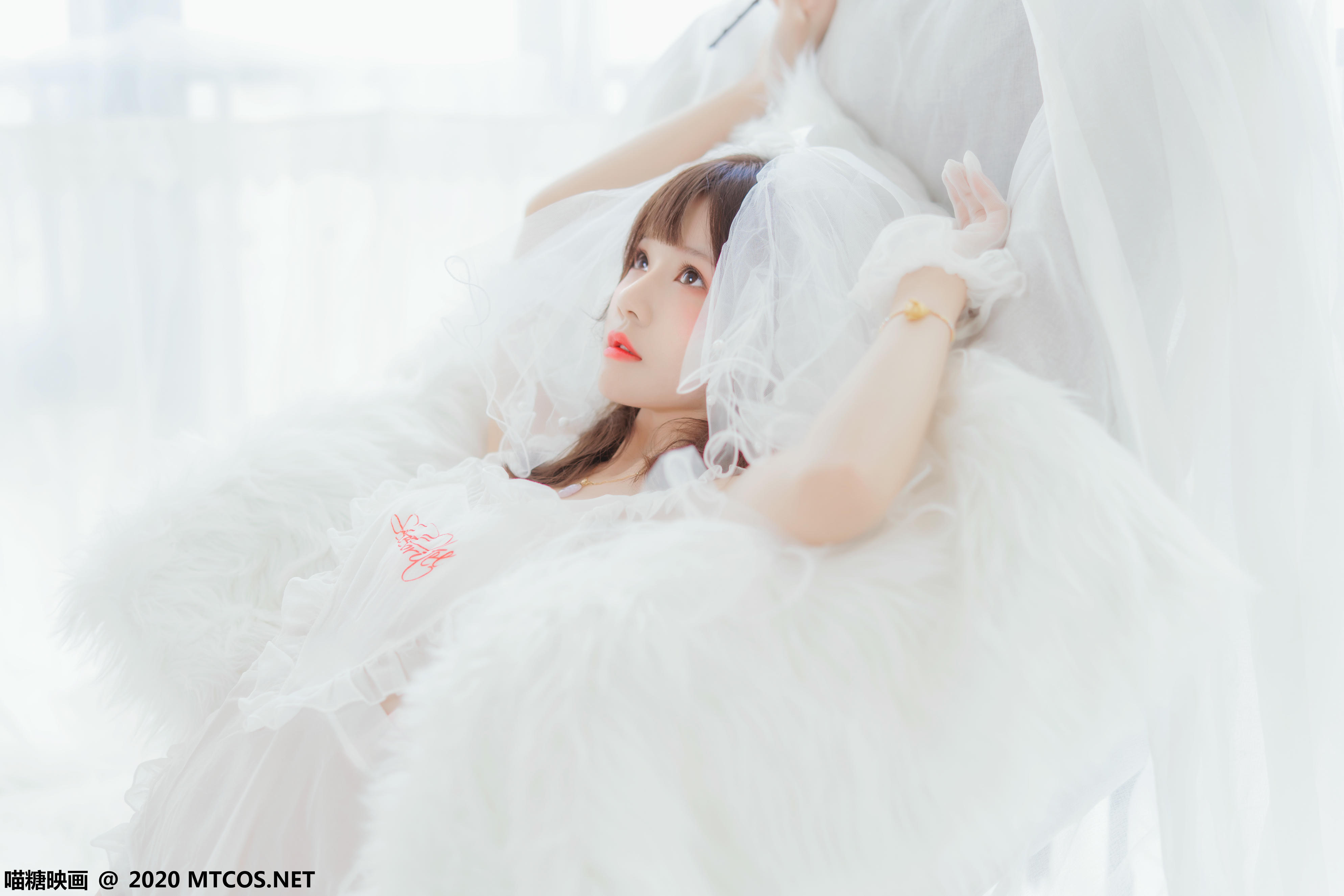 [喵糖映画] VOL.186 纯白轻纱[25P／440MB]_第1集