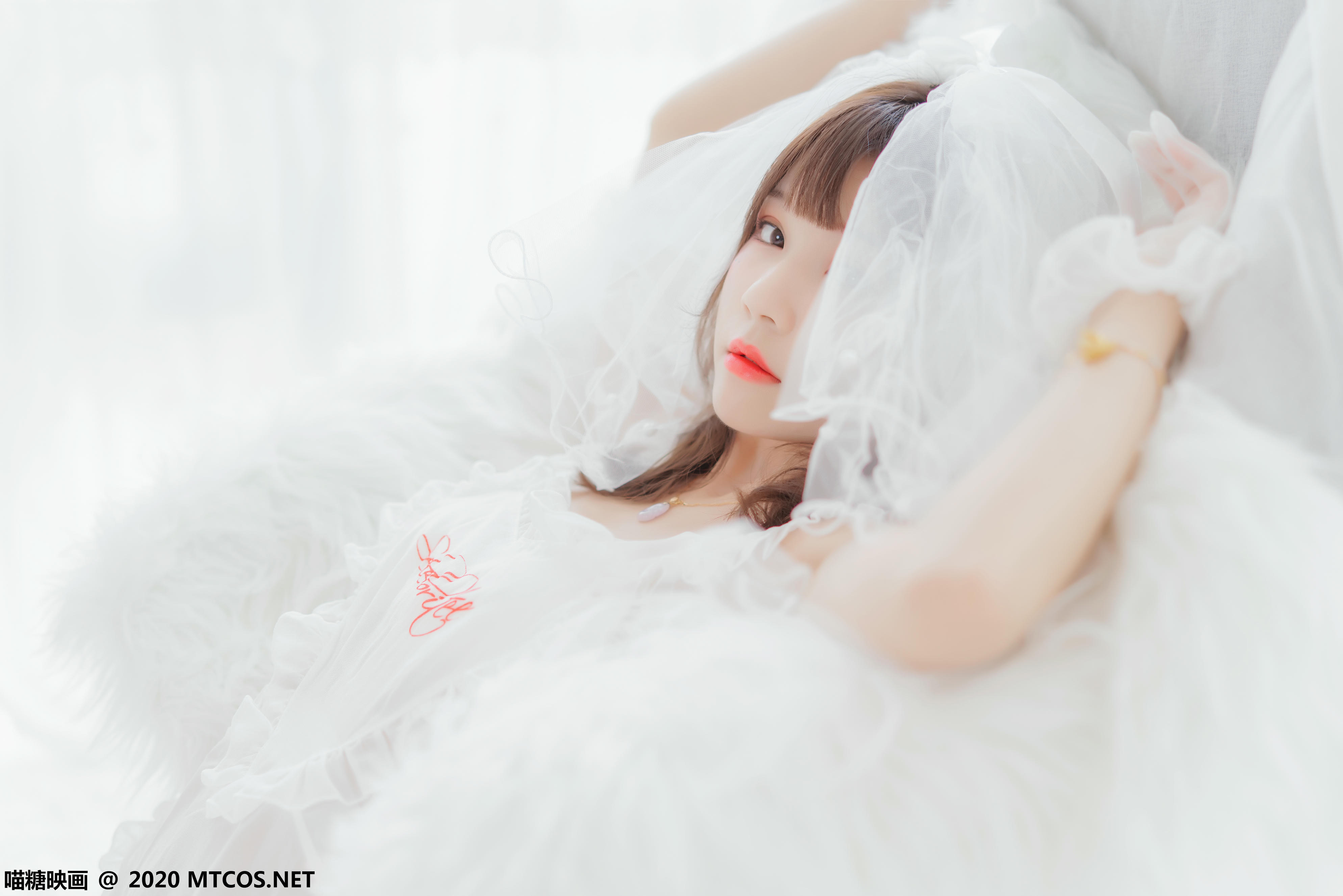 [喵糖映画] VOL.186 纯白轻纱[25P／440MB]_第1集