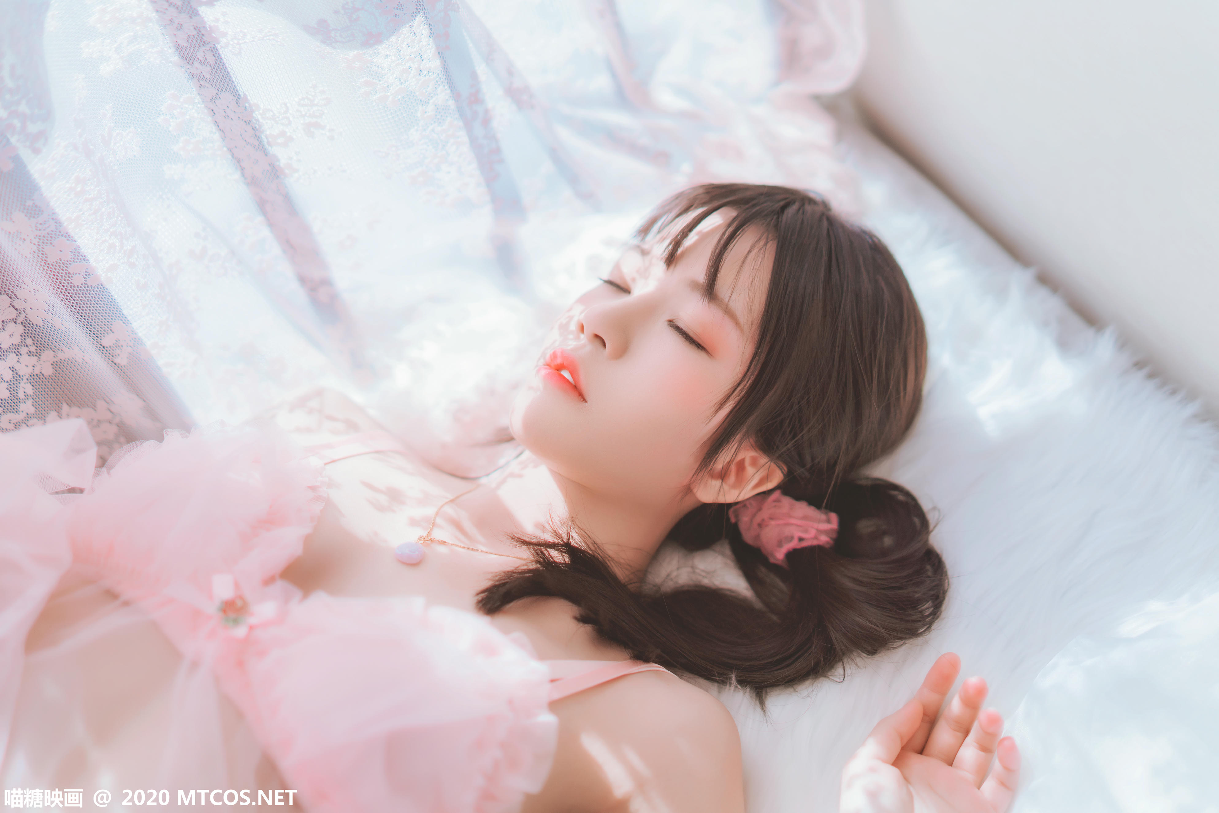 [喵糖映画] VOL.189 粉系轻纱[30P／753MB]_第1集