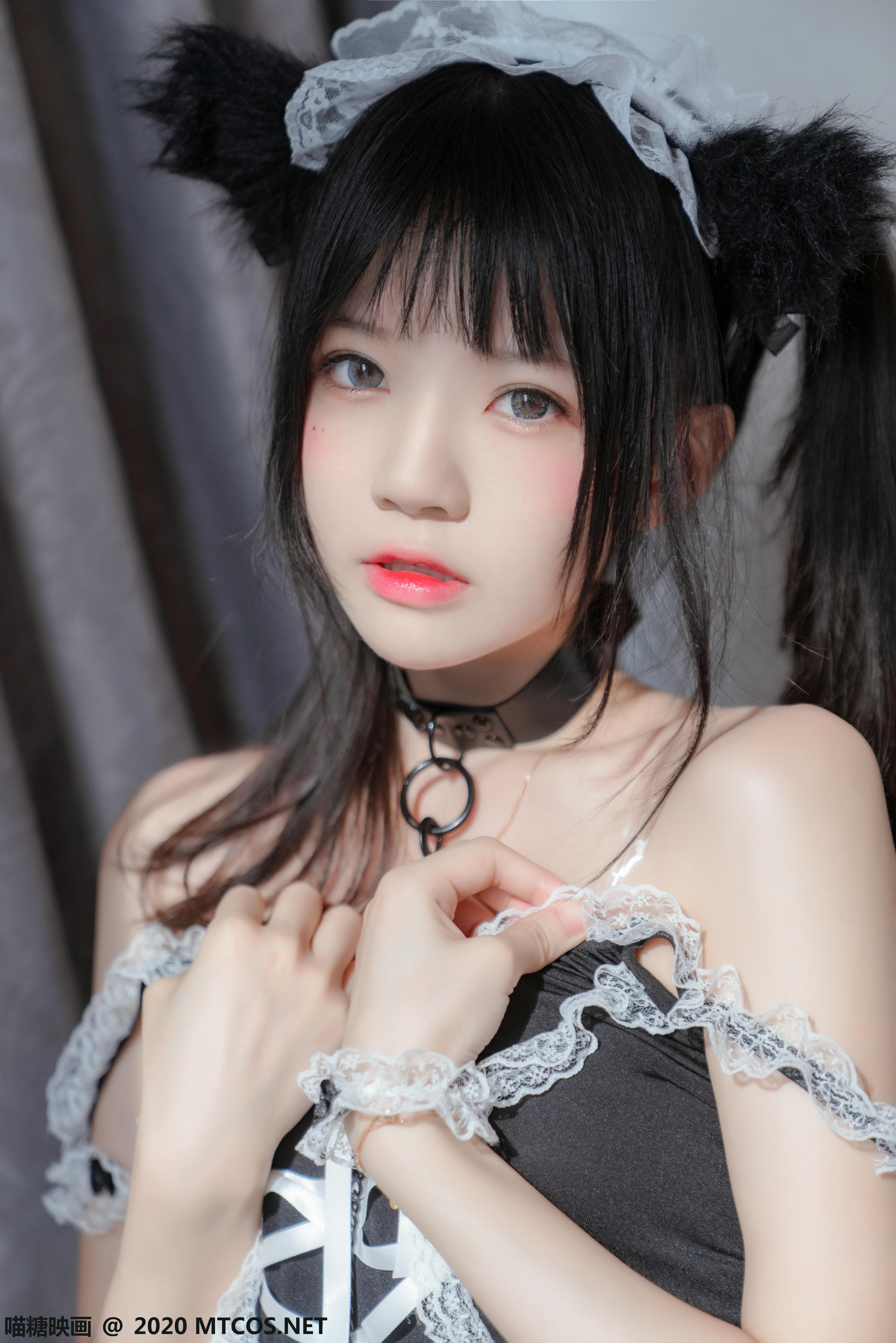 [喵糖映画] VOL.192 黑猫女仆[40P／1.07GB]_第1集