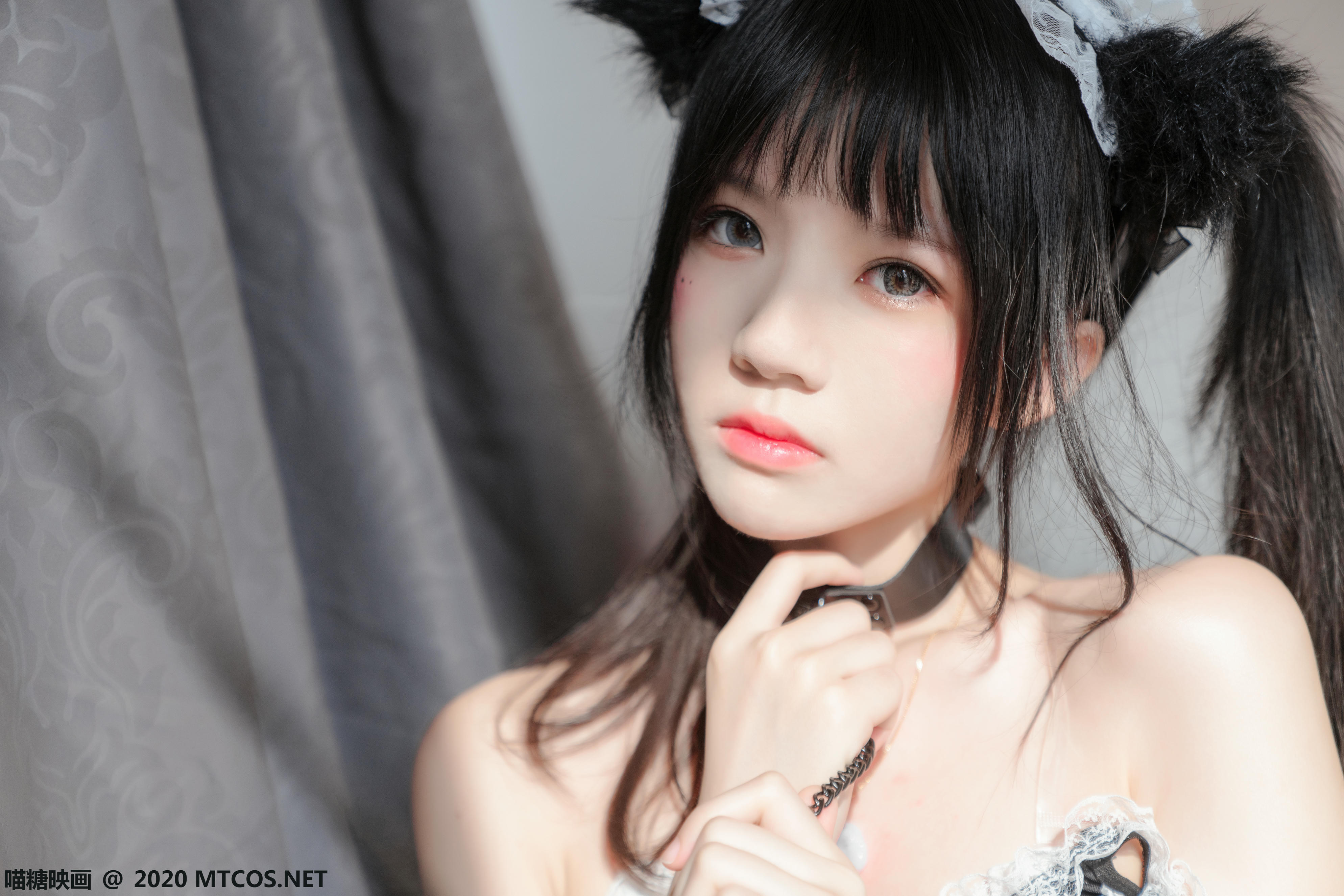 [喵糖映画] VOL.192 黑猫女仆[40P／1.07GB]_第1集