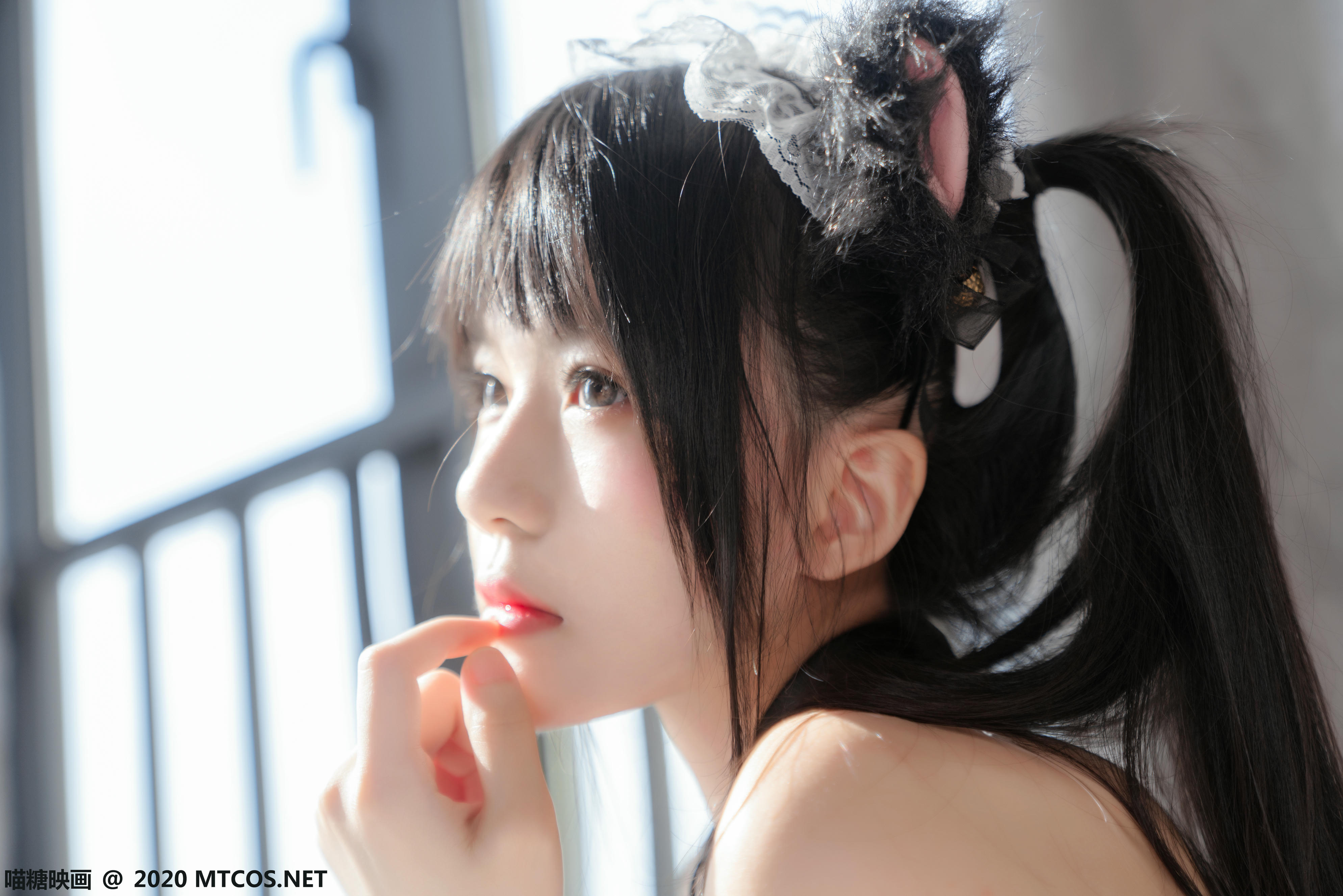 [喵糖映画] VOL.192 黑猫女仆[40P／1.07GB]_第2集