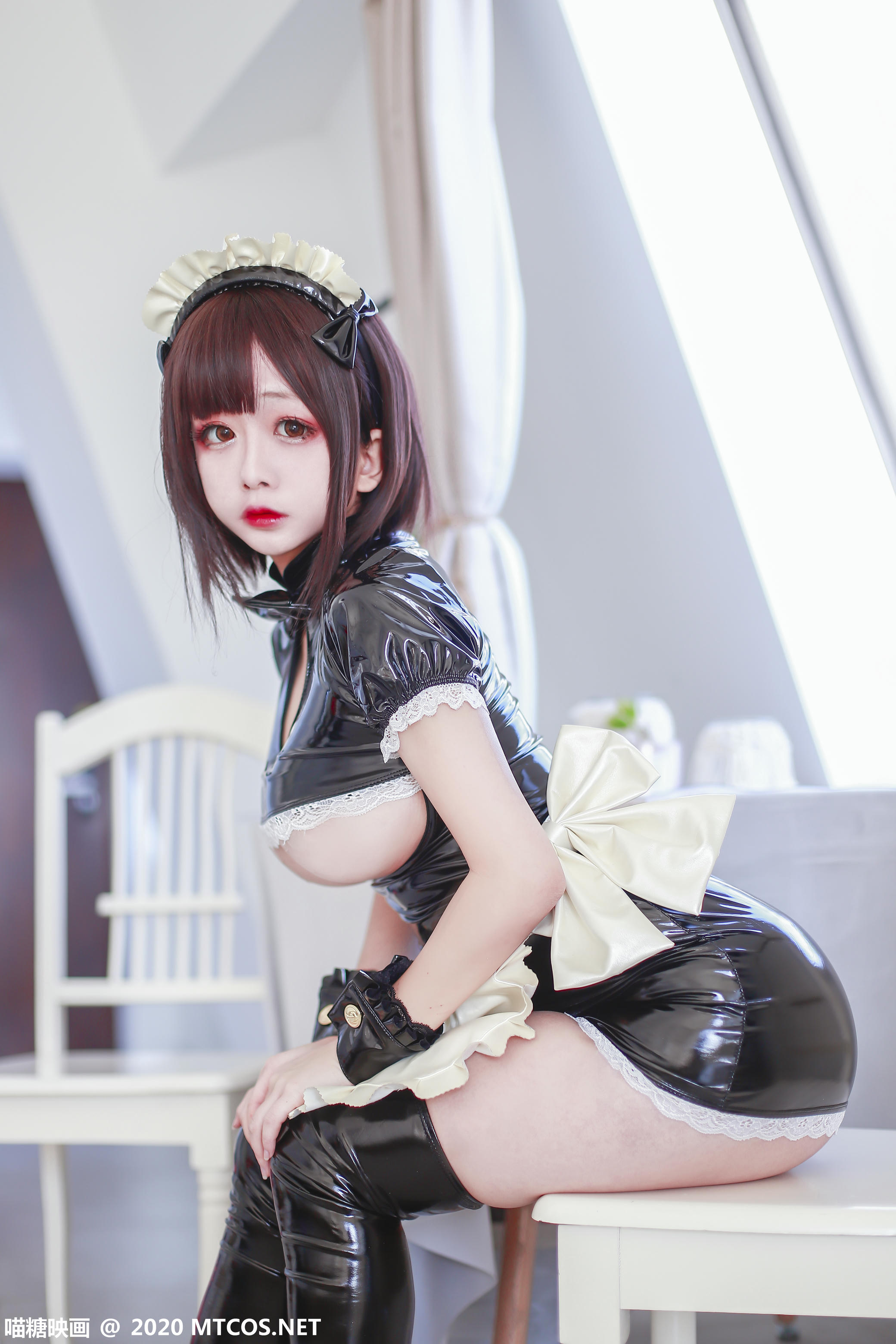 [喵糖映画] VOL.194 胶衣女仆[32P／352MB]_第1集