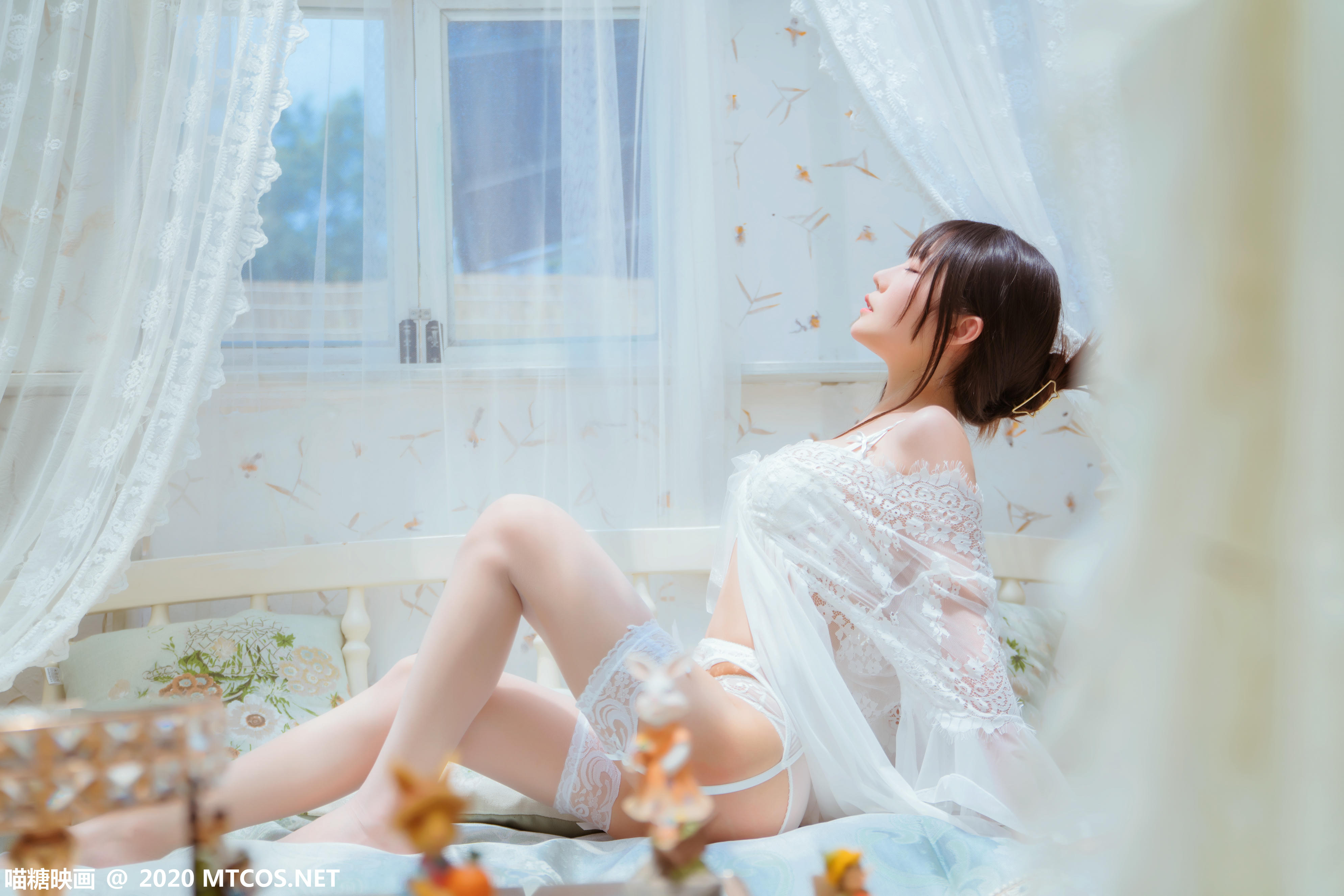 [喵糖映画] VOL.197 白裙轻纱[50P／1.13GB]_第1集