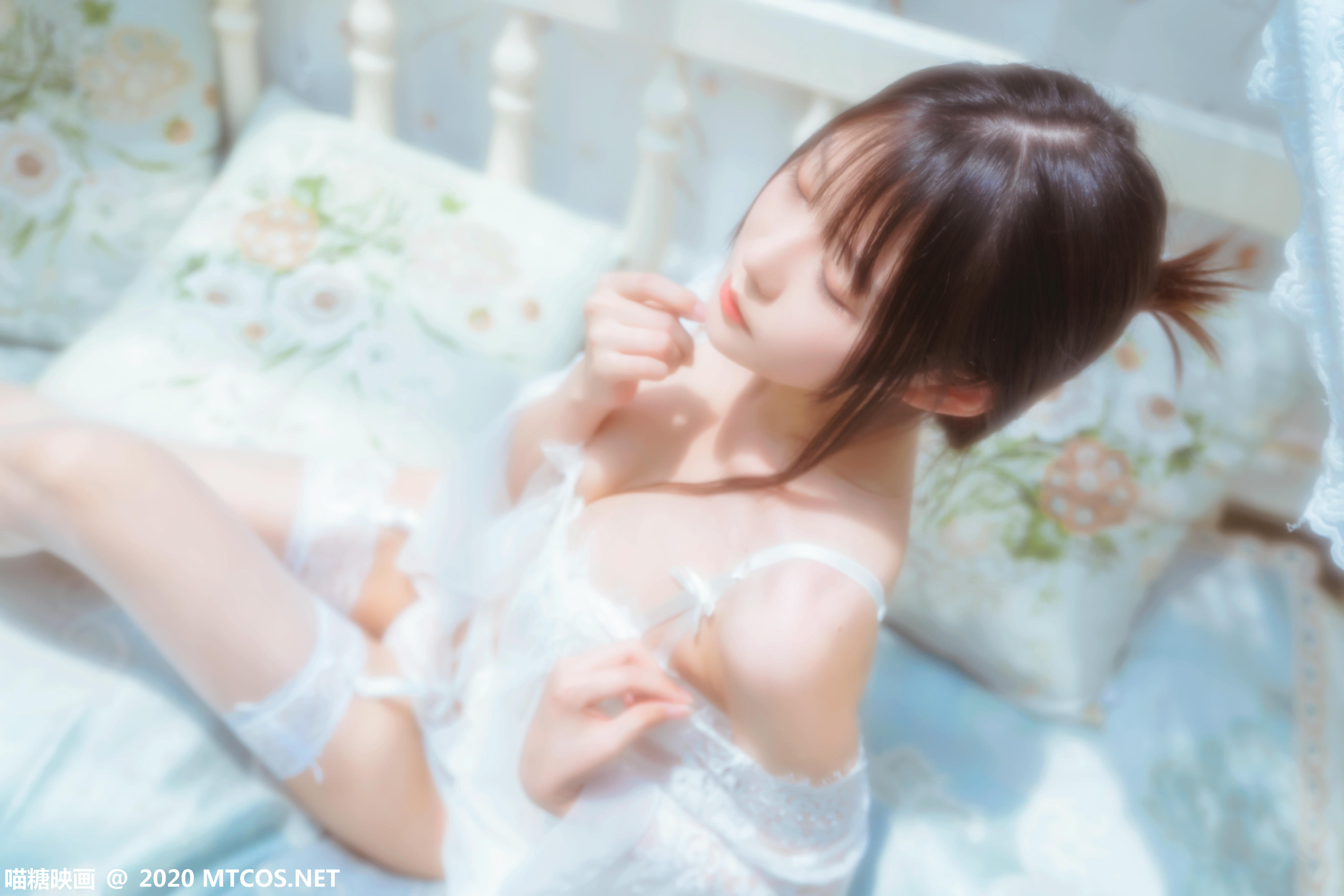 [喵糖映画] VOL.197 白裙轻纱[50P／1.13GB]_第1集