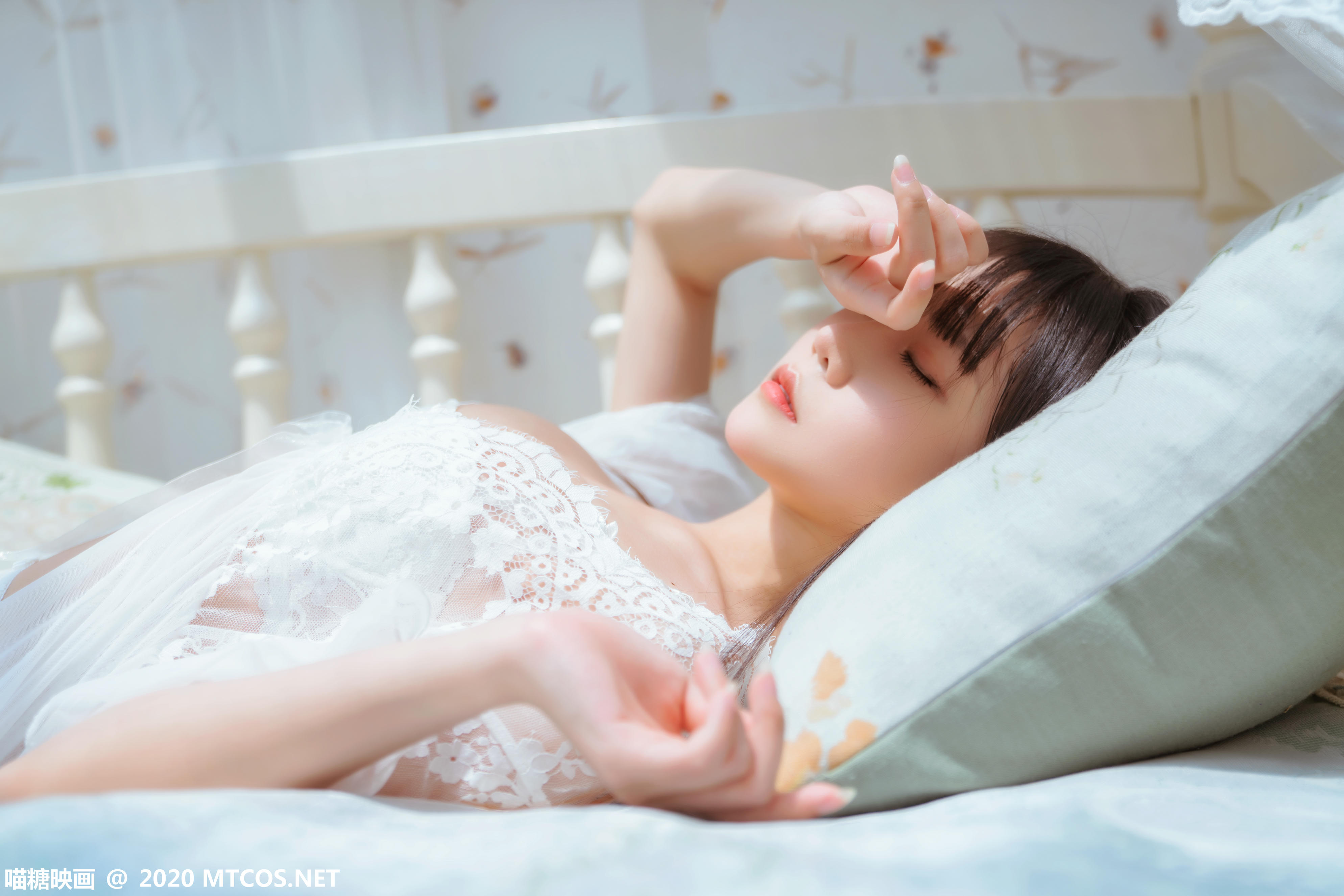 [喵糖映画] VOL.197 白裙轻纱[50P／1.13GB]_第2集