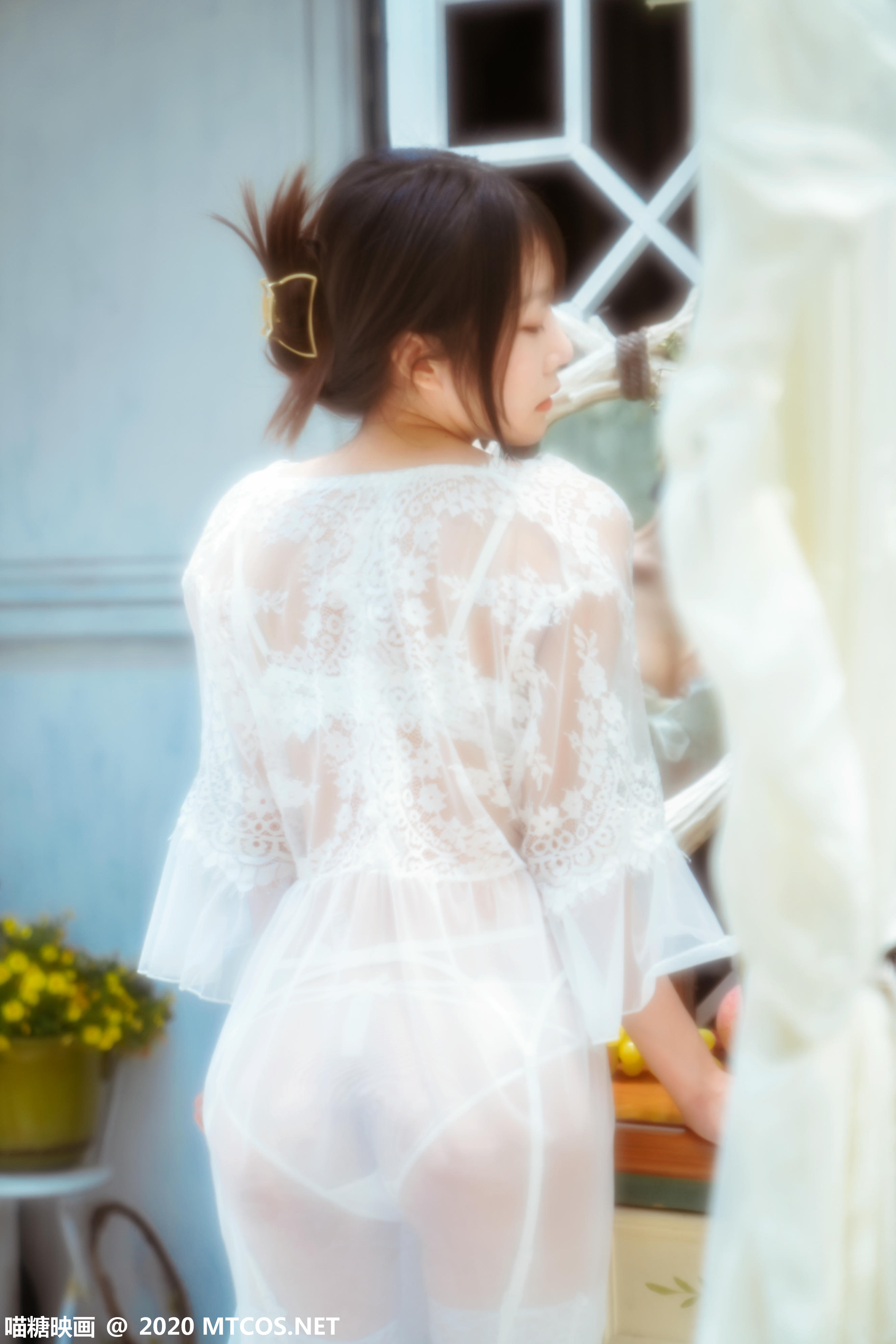 [喵糖映画] VOL.197 白裙轻纱[50P／1.13GB]_第1集