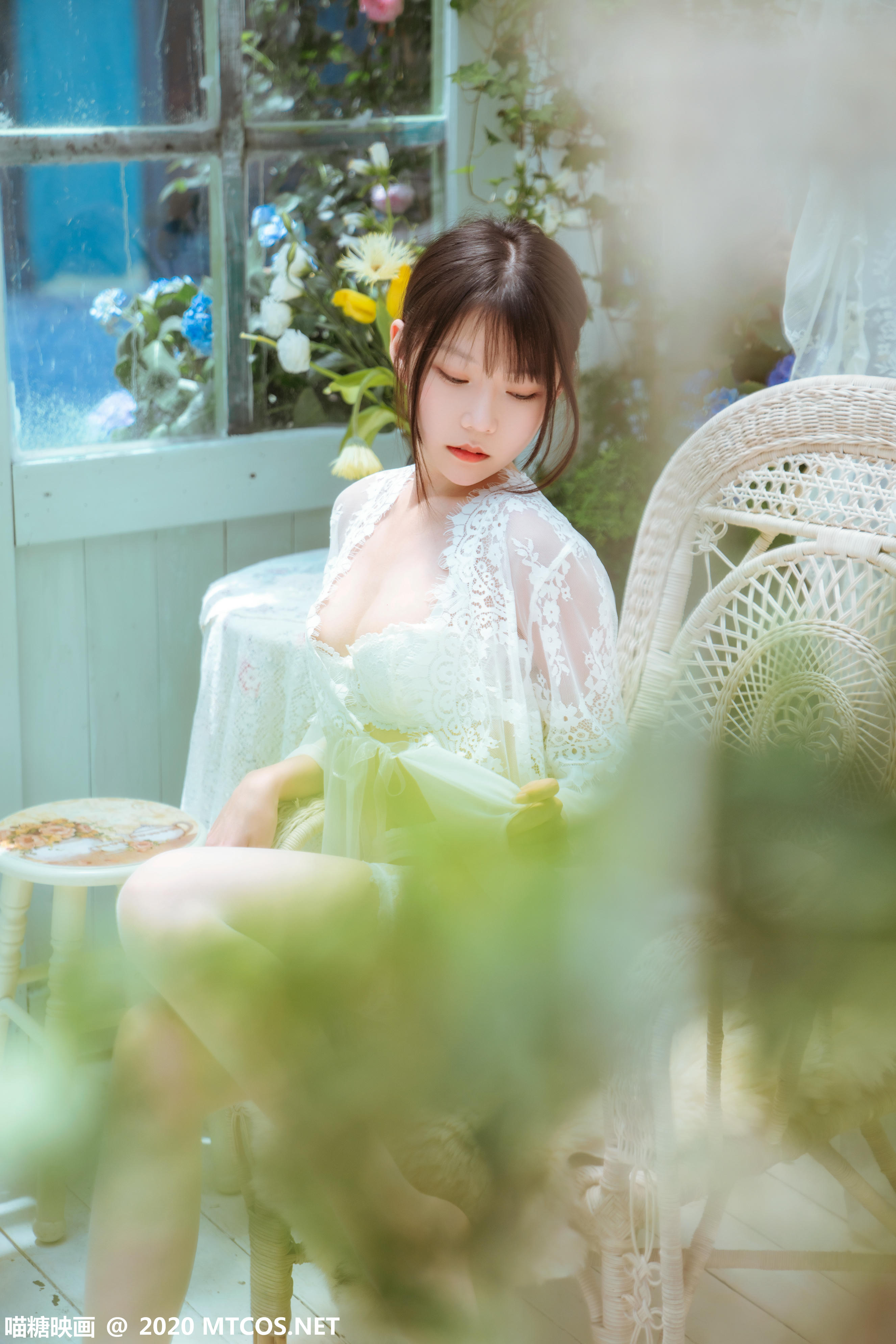 [喵糖映画] VOL.197 白裙轻纱[50P／1.13GB]_第2集