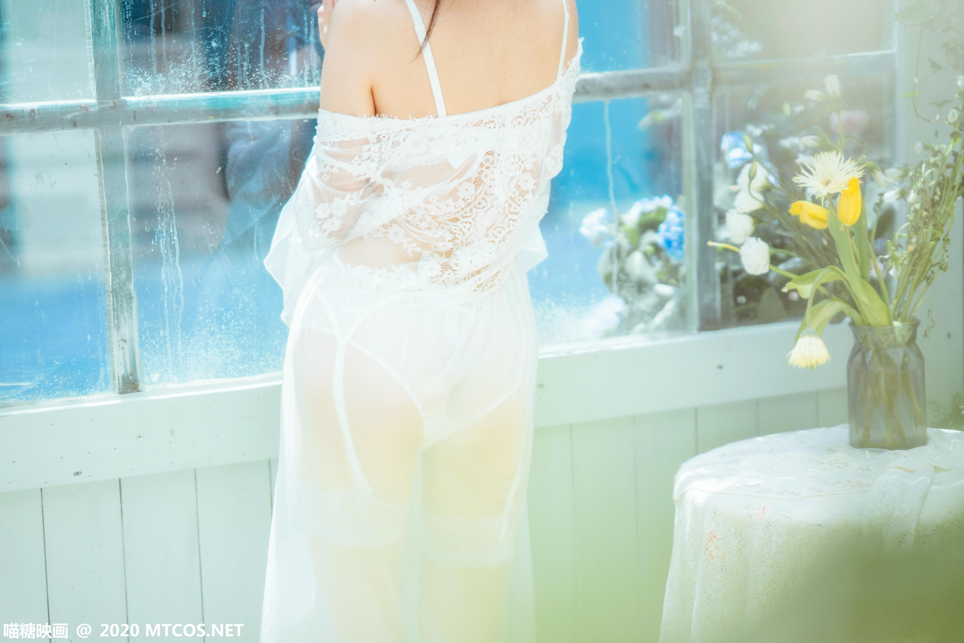 [喵糖映画] VOL.197 白裙轻纱[50P／1.13GB]_第3集